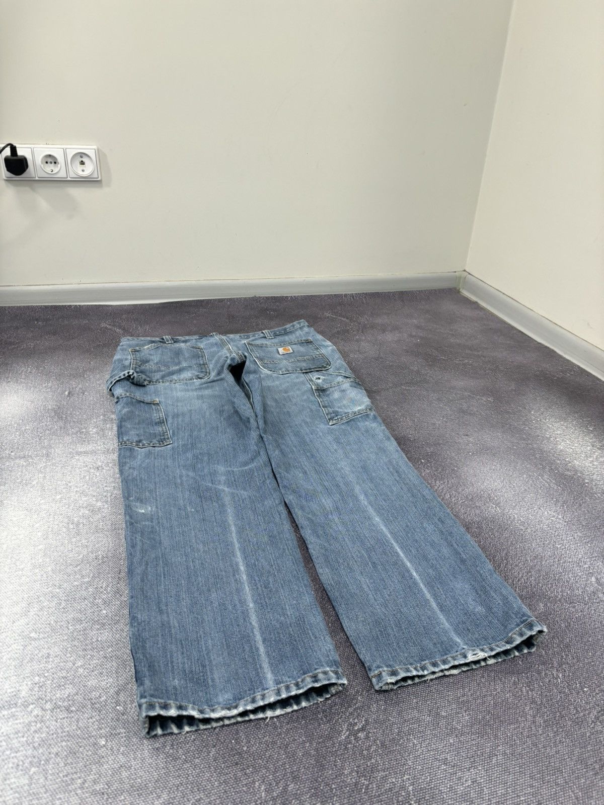 Carhartt Vintage Carhartt Y2K Relaxed Fit Faded Workwear Denim Jeans Size US 36 / EU 52 - 4 Thumbnail