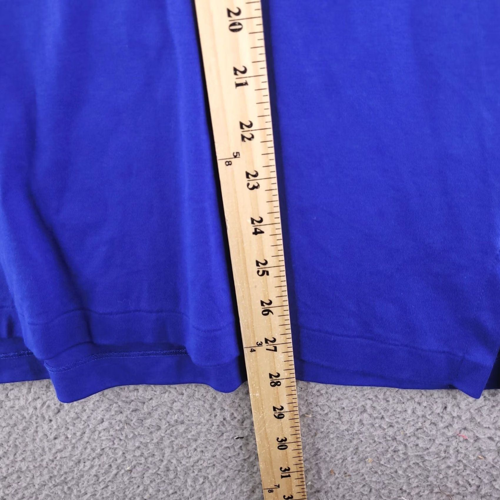 Polo Ralph Lauren Polo Ralph Lauren Polo Mens Large Blue Pima Cotton Short Sleeve Polo Shirt, Collared, 100% Authenticity Guaranteed, Regular Fit, Blue Size US L / EU 52-54 / 3 - 7 Thumbnail