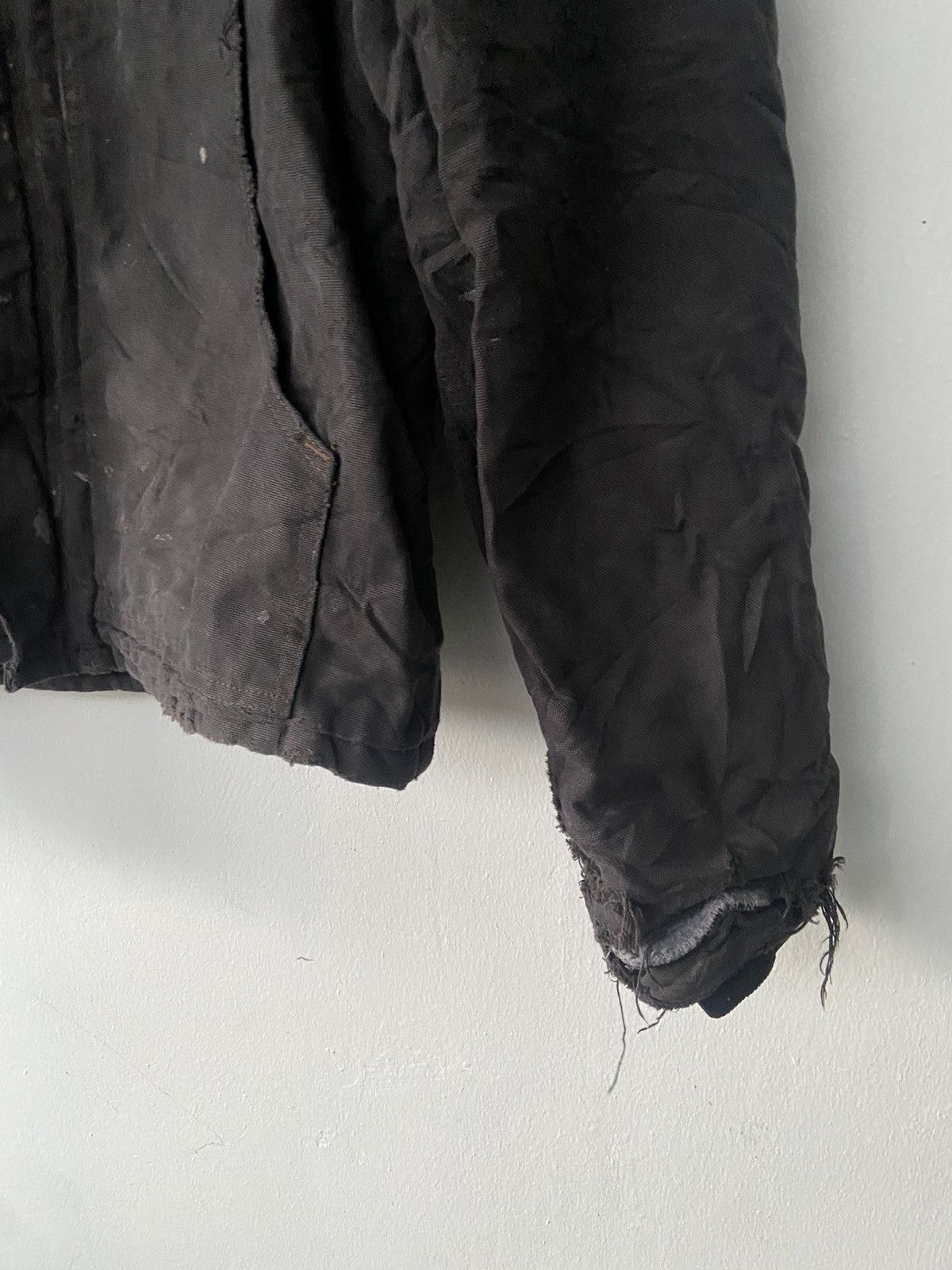Carhartt × Vintage Carhartt detroit thrashed work jacket Size US XL / EU 56 / 4 - 3 Thumbnail