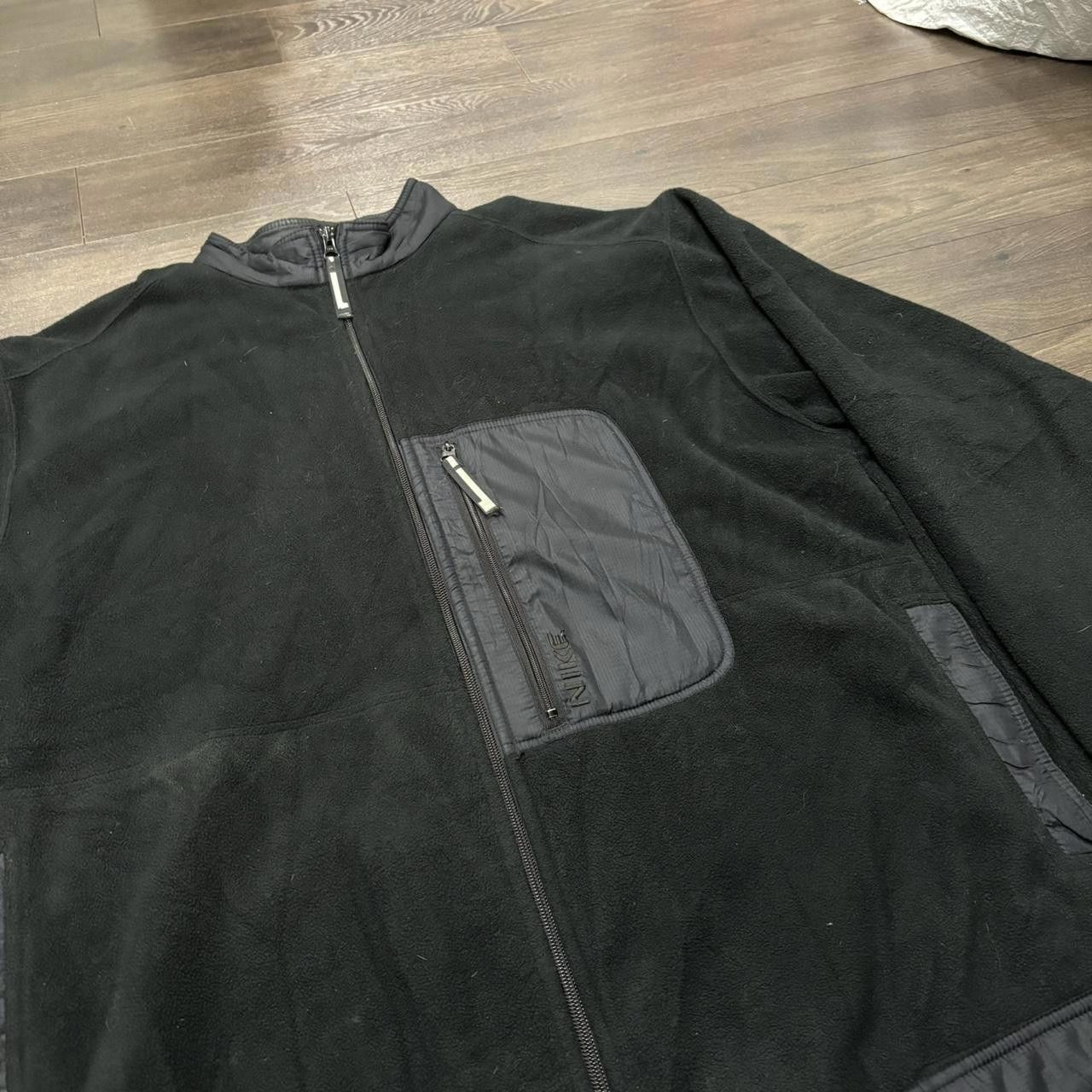 Nike vintage Nike fleece light jacket 00s XL Size US XL / EU 56 / 4 - 1 Thumbnail