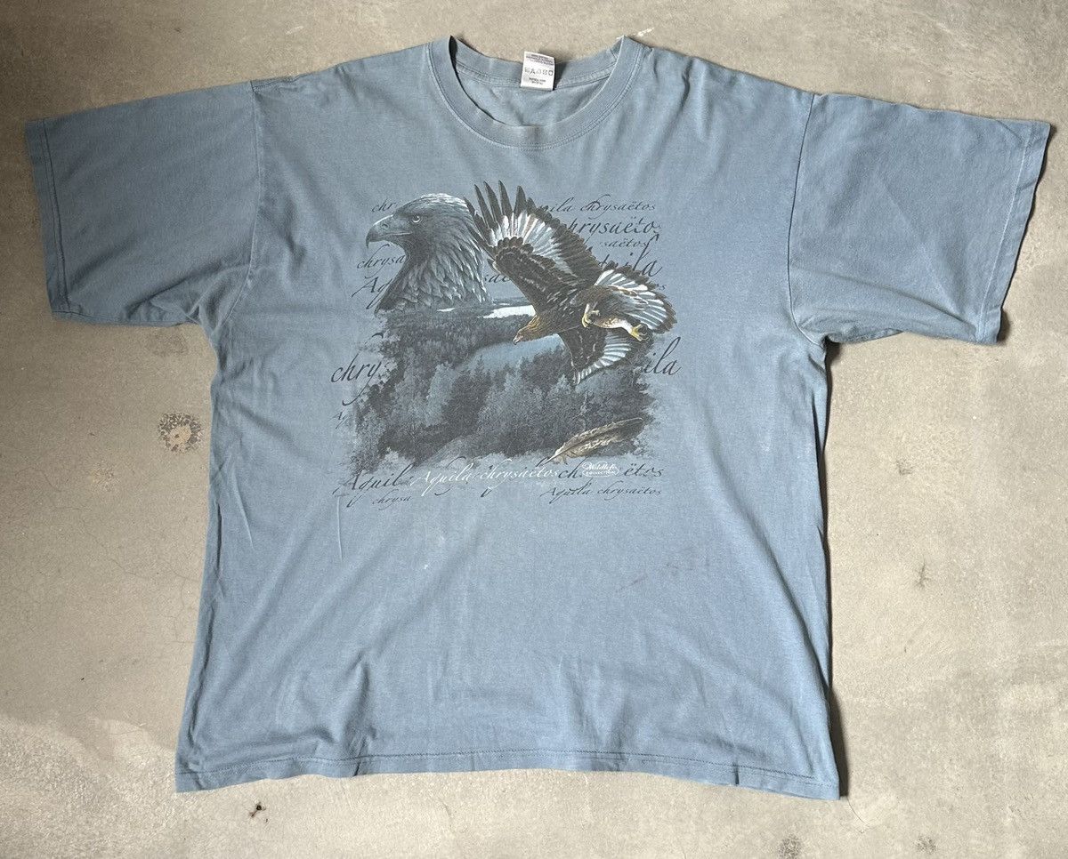 Jerzees VINTAGE WILDLIFE EAGLES TEE Size US XL / EU 56 / 4 - 1 Thumbnail