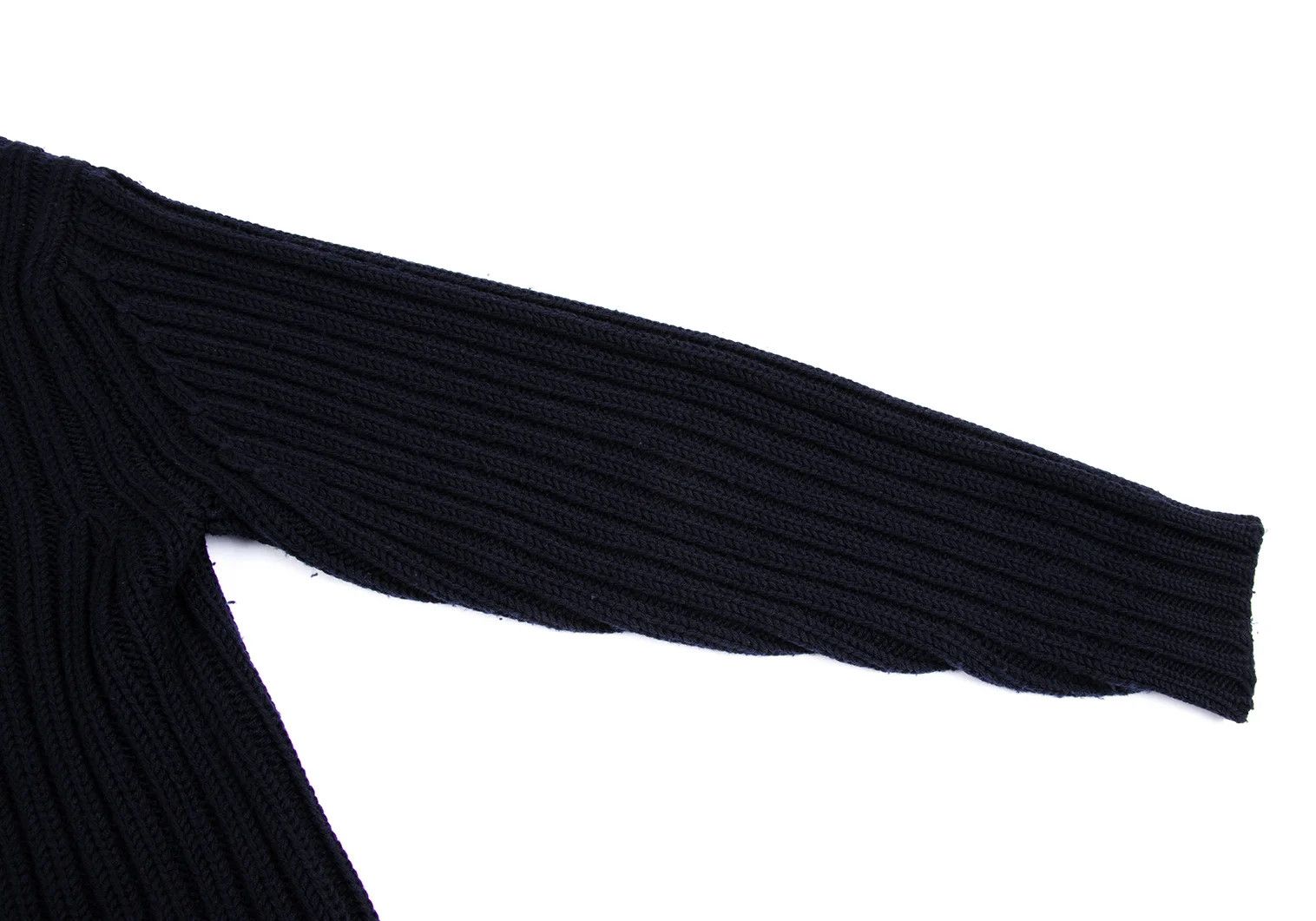 Yohji Yamamoto Yohji Yamamoto Wool Turtleneck Sweater Navy M Size US M / EU 48-50 / 2 - 5 Thumbnail