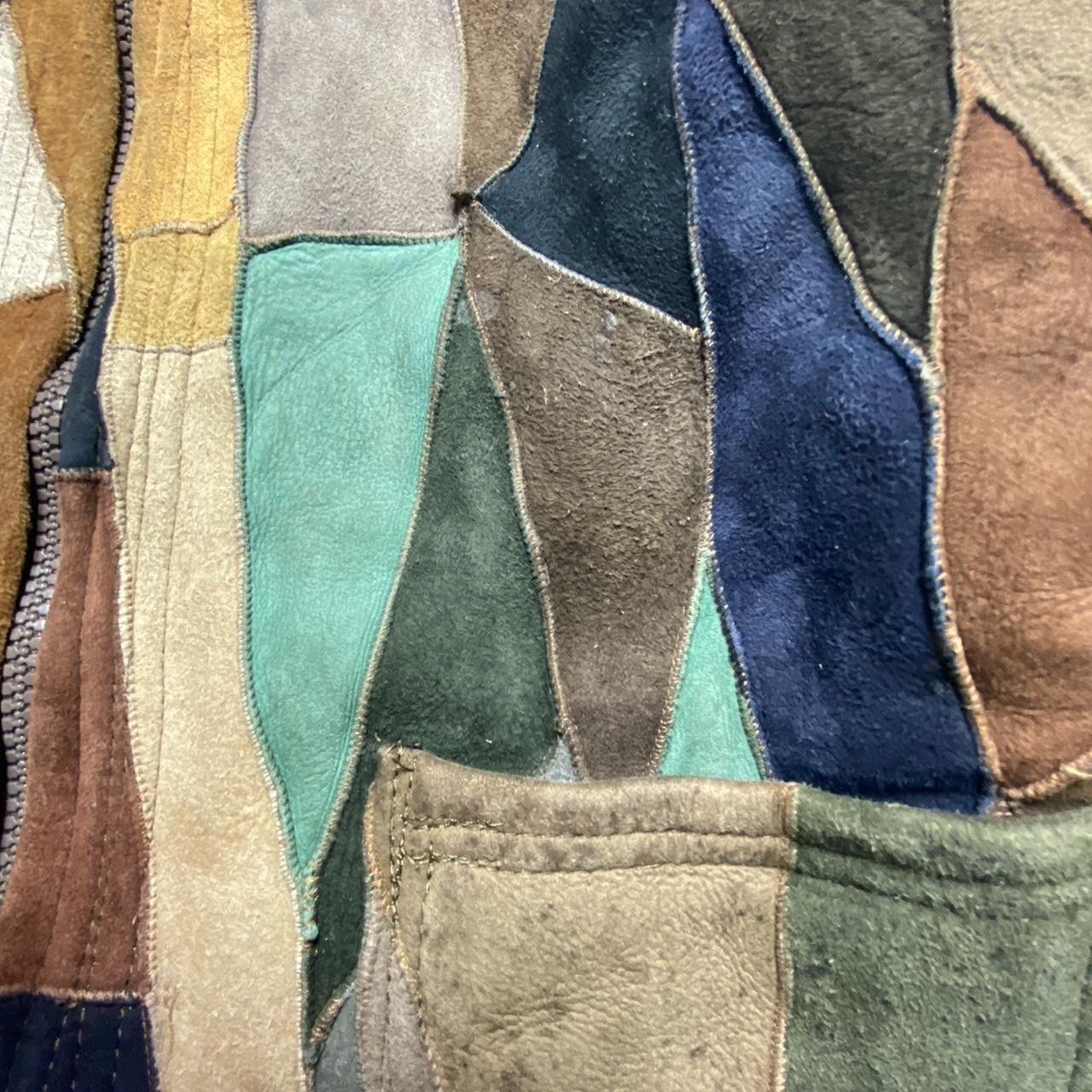 Japanese Brand Rare 80s Patchwork Insulated Jacket Multicolor M Size M / US 6-8 / IT 42-44 - 7 Thumbnail