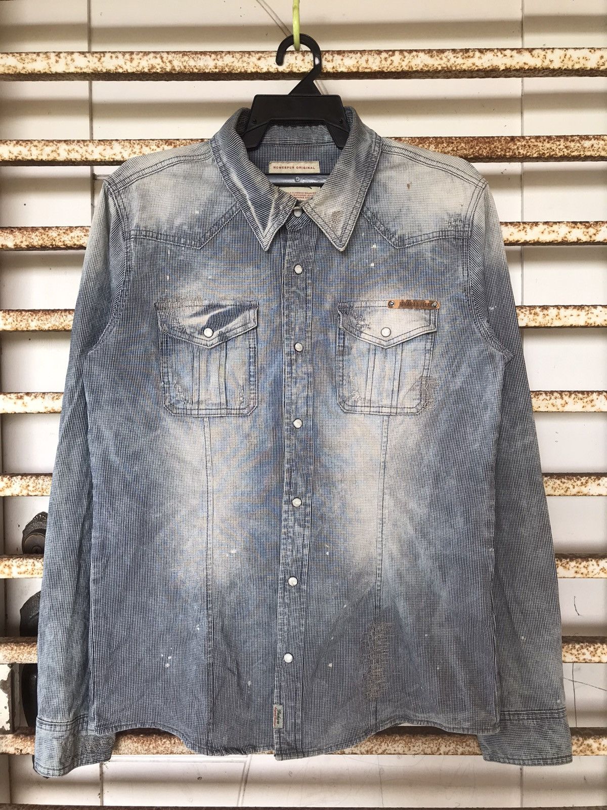 Vintage BUCKAROO Jeans Multi Stitches Western Shirt Size US S / EU 44-46 / 1 - 2 Thumbnail