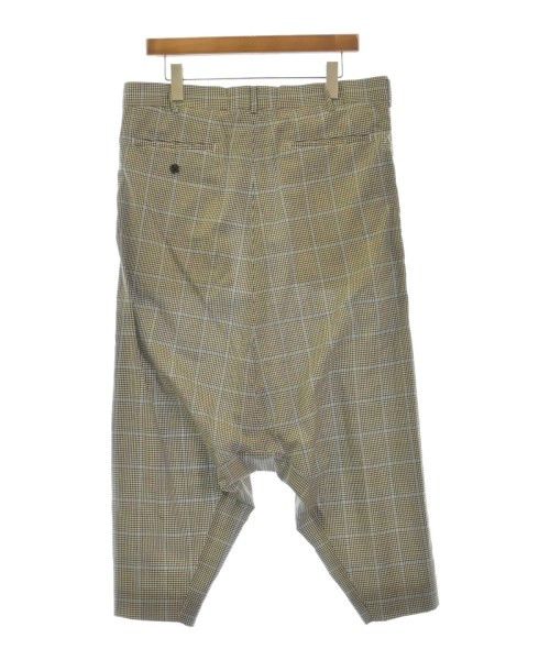 Comme des Garcons Homme Plus Cropped Pants Wool Check Zip Up Sarouel Pattern Multicolor Size US 35 - 2 Thumbnail