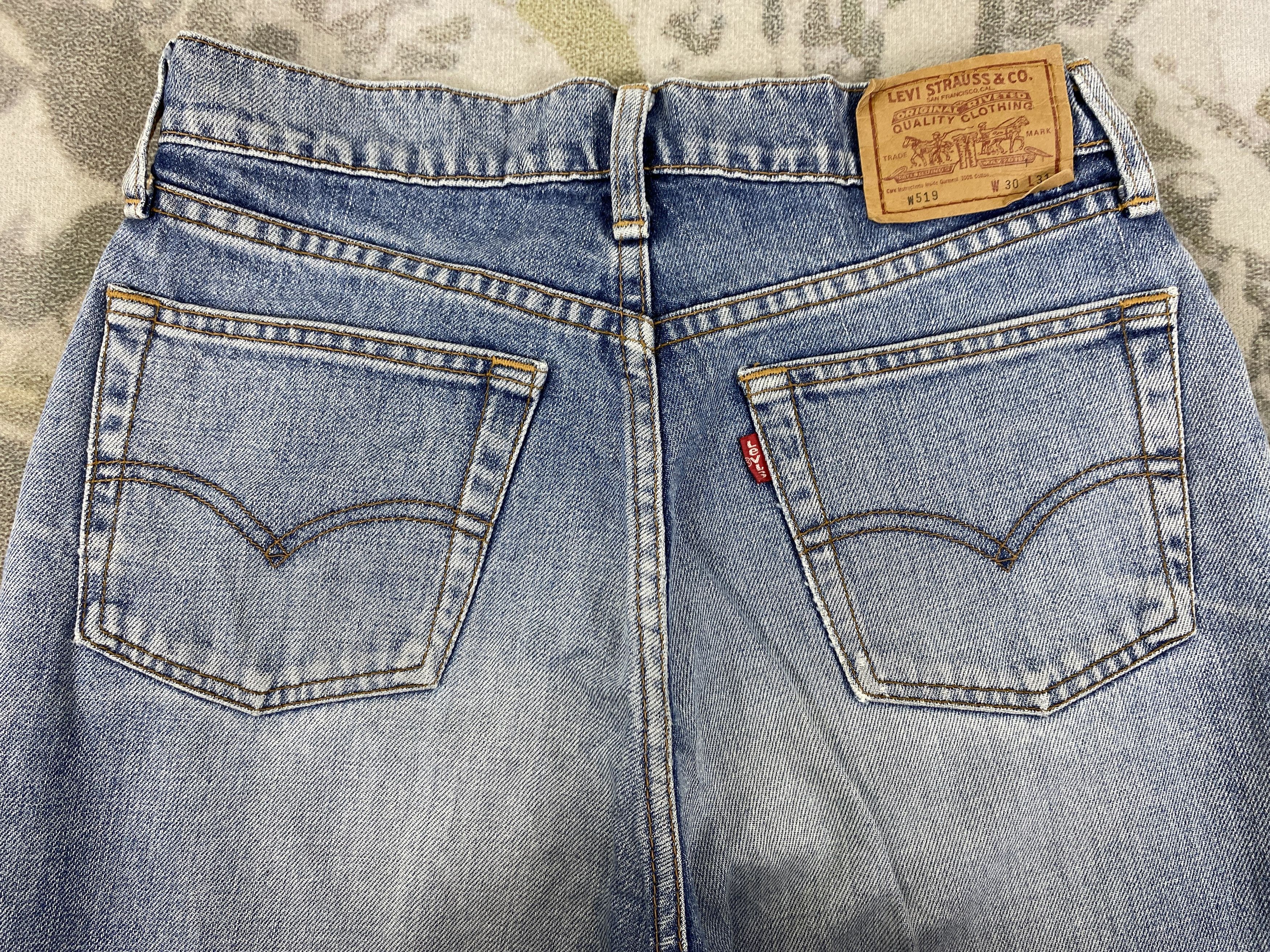 Levi's Medium Wash Vintage Levi's W519 Jeans 27x29 Denim-JN3884 Size 27" / US 4 / IT 40 - 4 Thumbnail