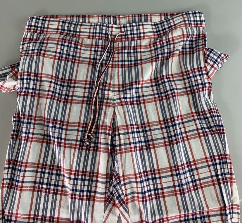 Thom Browne Thom Browne r/w/b xtreme flannel check pajama bottom 1 NWT Size US 35 - 13 Thumbnail