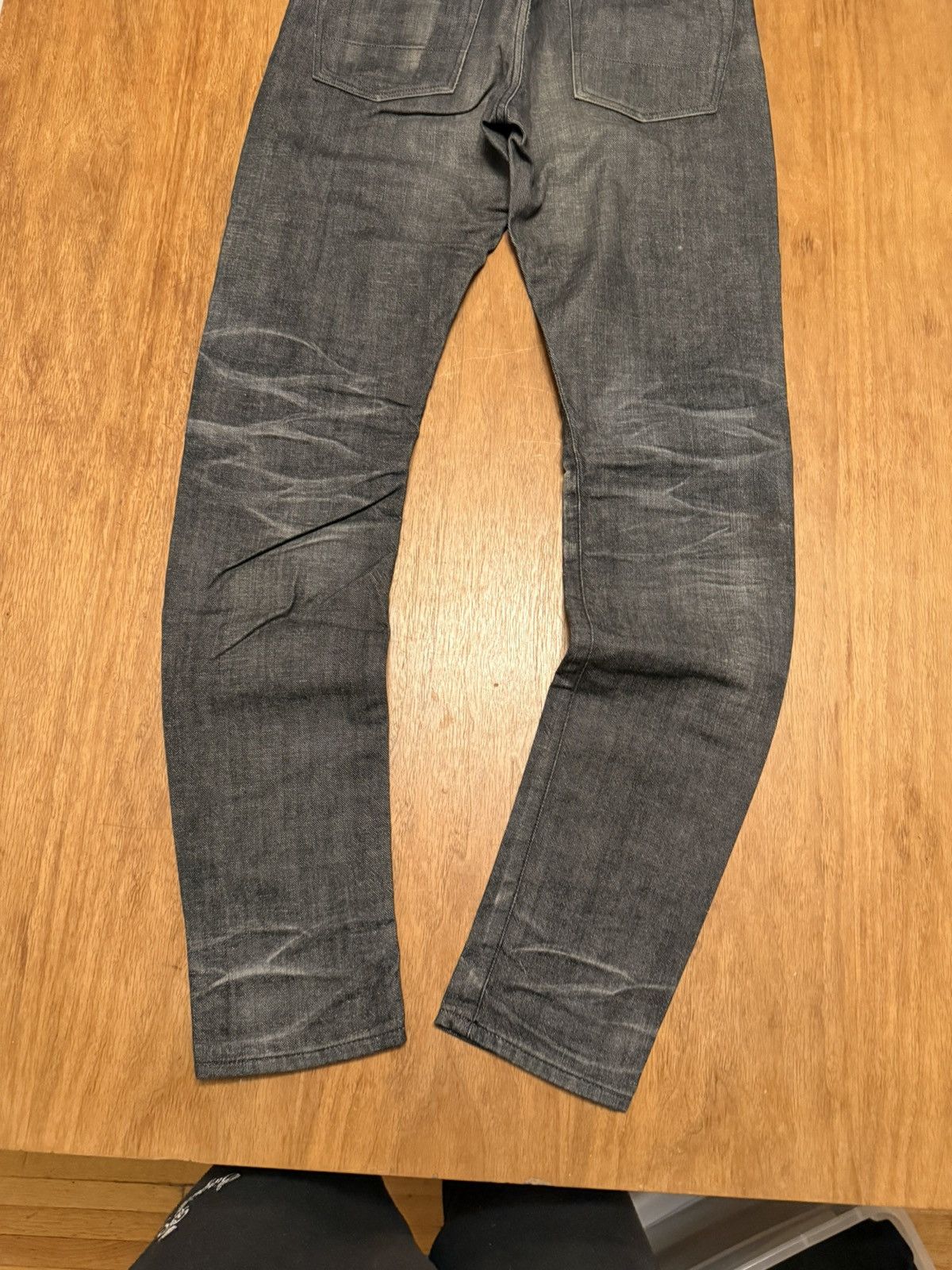 Fabric Brand & Co. Fabric brand and Co. Gray/black light wash salvage denim. Size US 29 - 7 Thumbnail