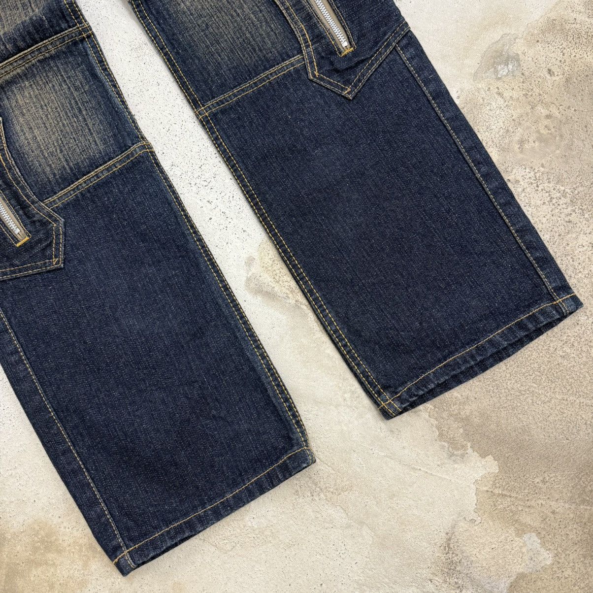 Japanese Brand Jeans De Art Utility Art Mudwash Heavy OZ Denim Pants Size US 30 / EU 46 - 6 Thumbnail