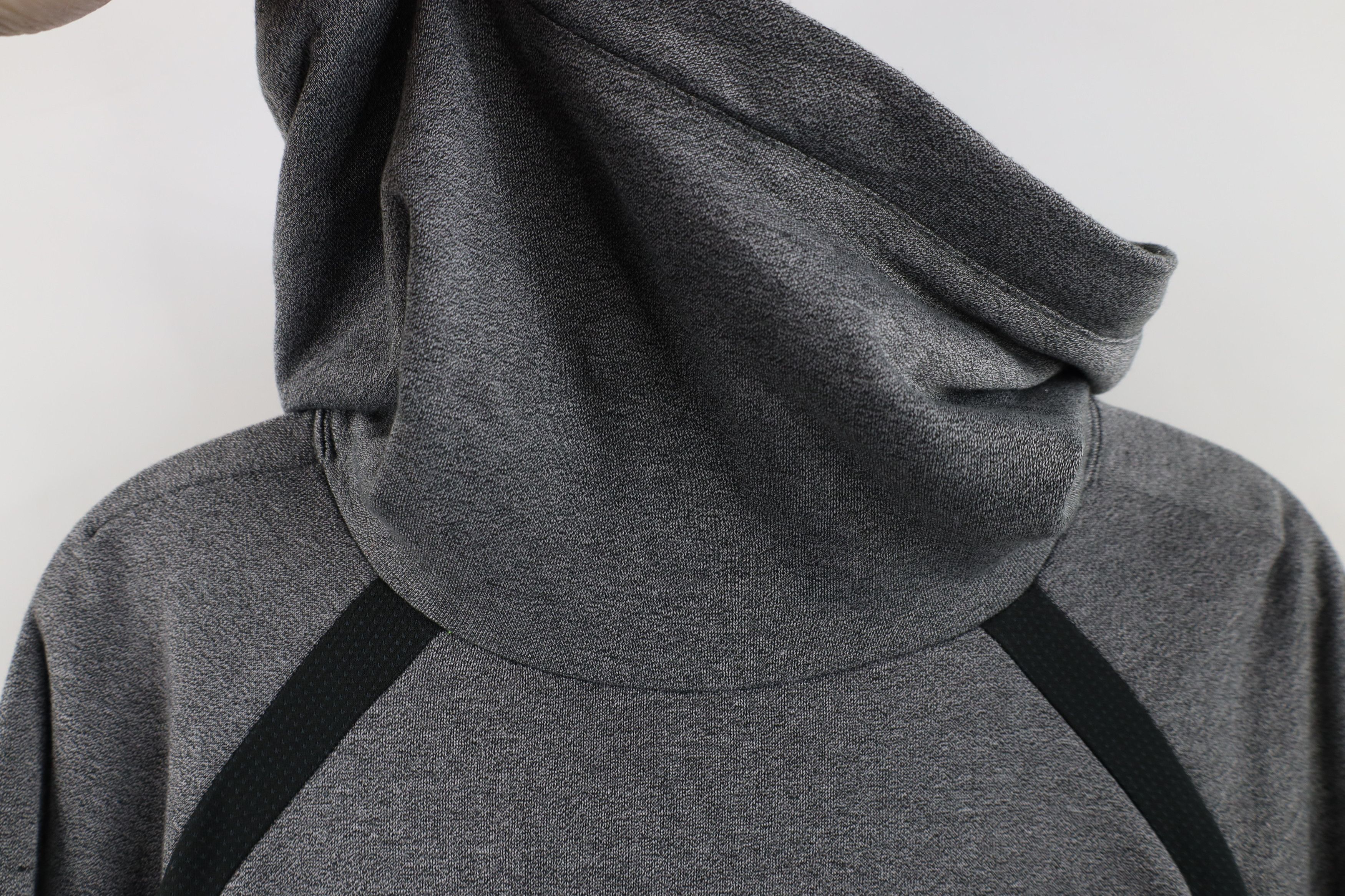 Nike × Vintage Nike Mini Swoosh University of Michigan Funnel Neck Hoodie Size M / US 6-8 / IT 42-44 - 5 Thumbnail