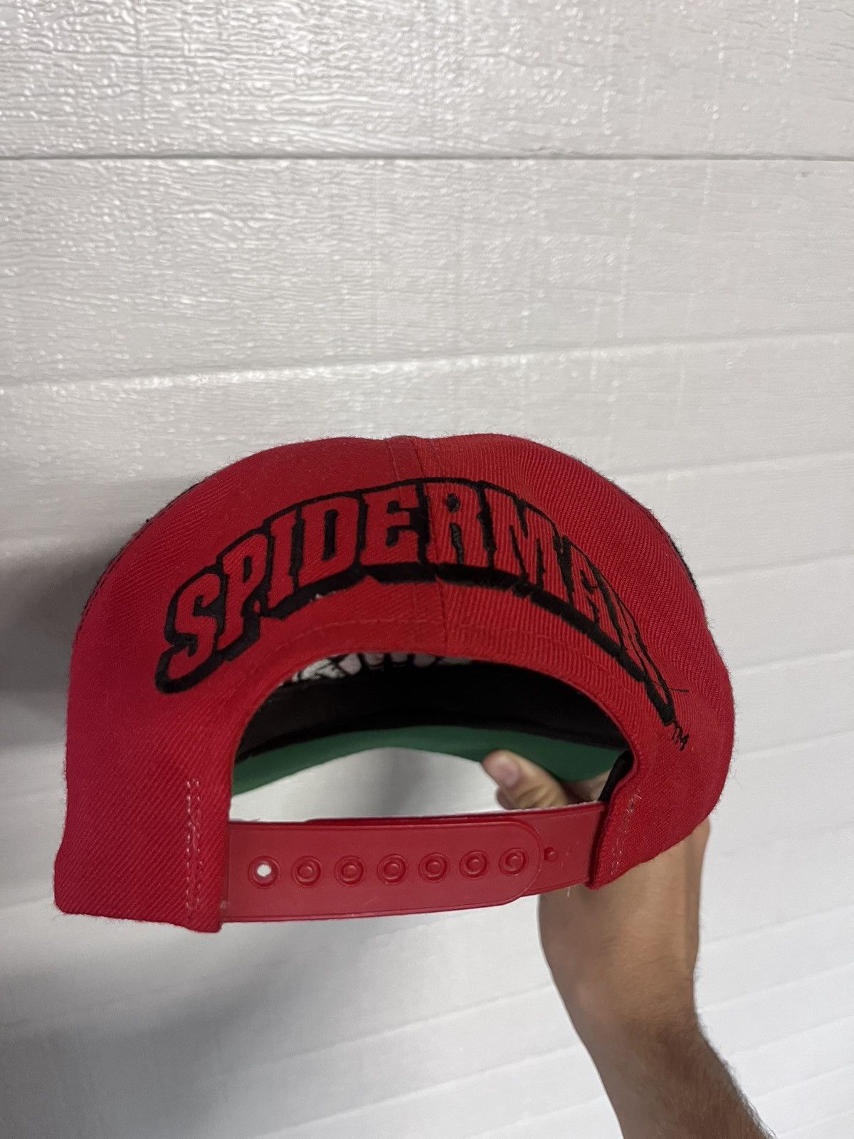 Marvel Comics Vintage Spiderman 1993 Marvel American Needle Snap Back Hat Size ONE SIZE - 2 Thumbnail