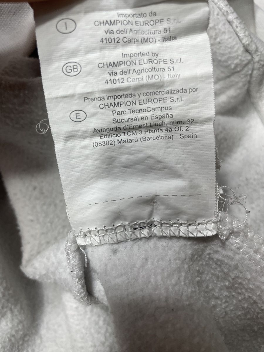 Champion Champion Vintage Y2K Hoodie Spellout Boxy Thick Size US XXL / EU 58 / 5 - 10 Thumbnail