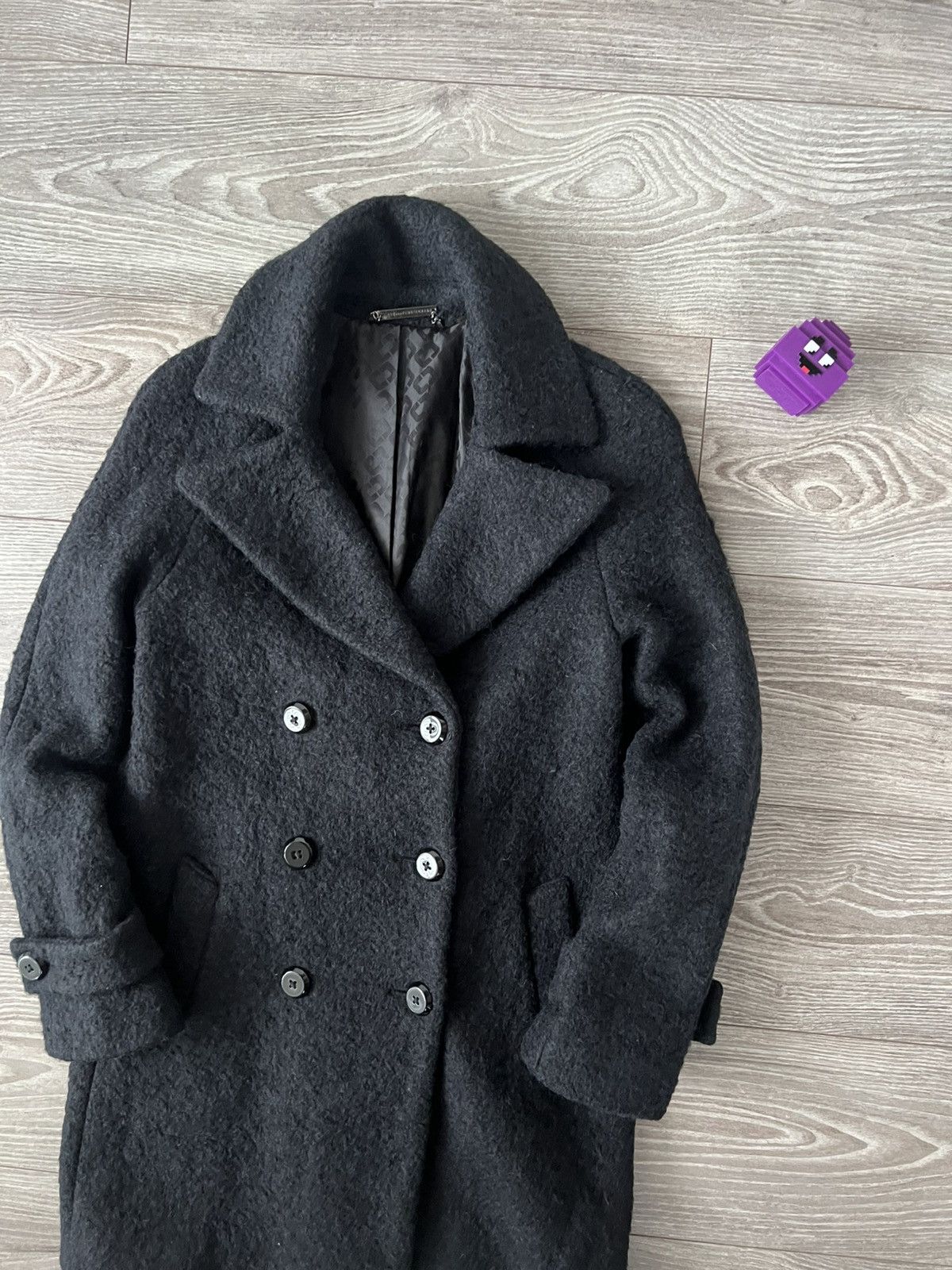 Diane von Furstenberg Diane Von Furstenberg Alpaka Wool Luxury Premium Coat Size XS / US 0-2 / IT 36-38 - 9 Thumbnail