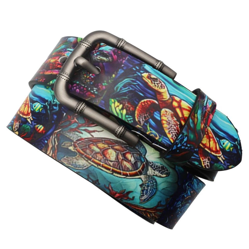 Japanese Brand × Vintage Turtle printed belt Size ONE SIZE - 5 Thumbnail