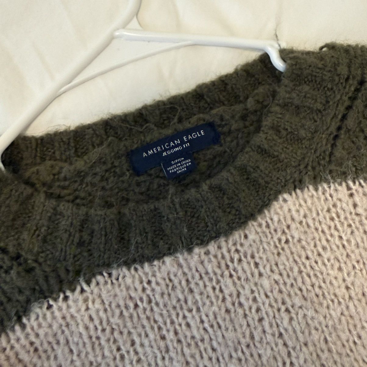 American Eagle Outfitters AMERICAN EAGLE VINTAGE STRIPE SWEATER Size US M / EU 48-50 / 2 - 2 Thumbnail