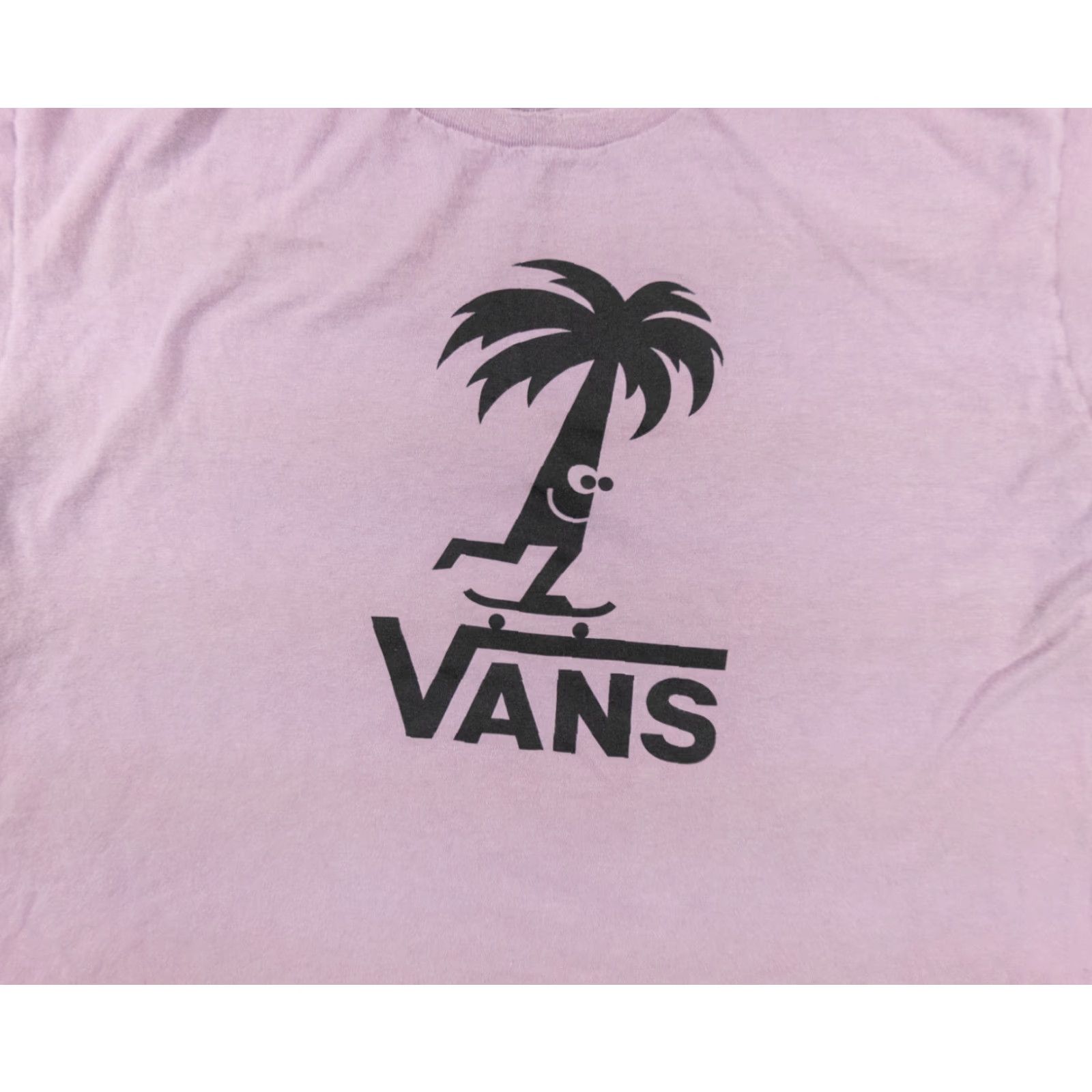 Vans VANS Short Sleeve T-Shirt Adult Large Purple Crewneck Skateboarding Graphic Mens Size US L / EU 52-54 / 3 - 2 Thumbnail