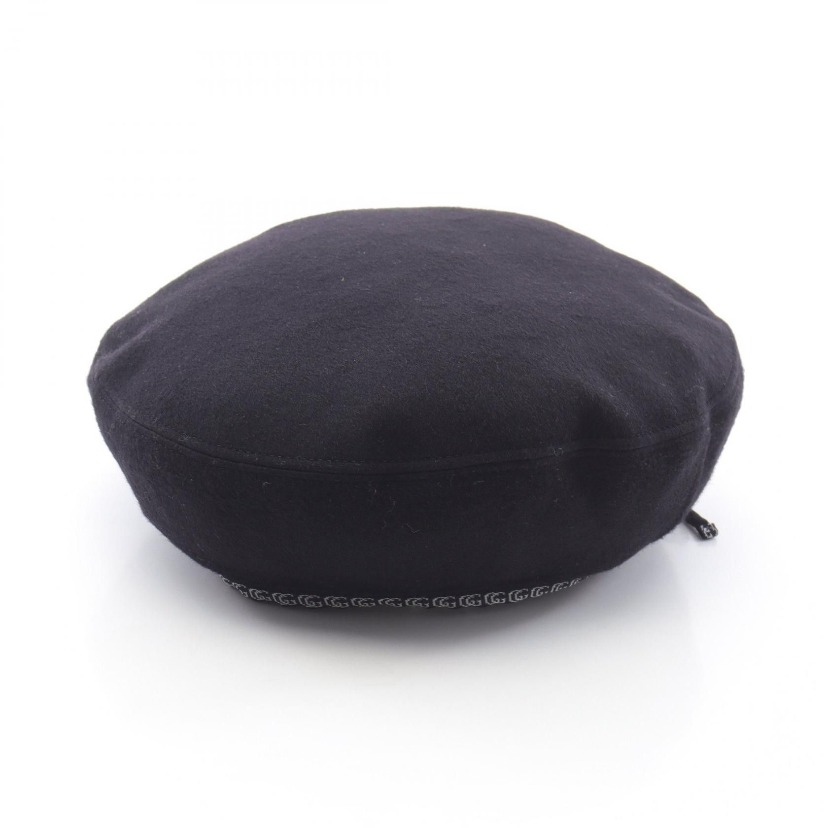 Gucci Gucci Gucci Double G Wool Hat Textile Hats DUTY FREE for USA Size ONE SIZE - 1 Thumbnail