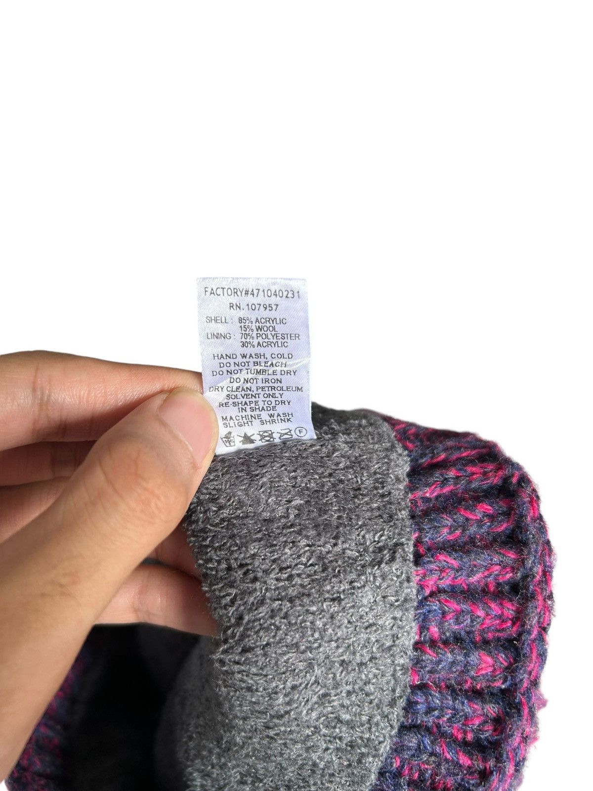 Japanese Brand × Montbell MontBell Multicolor Knitt Beanie Hats Rare ☠️ Size ONE SIZE - 6 Thumbnail