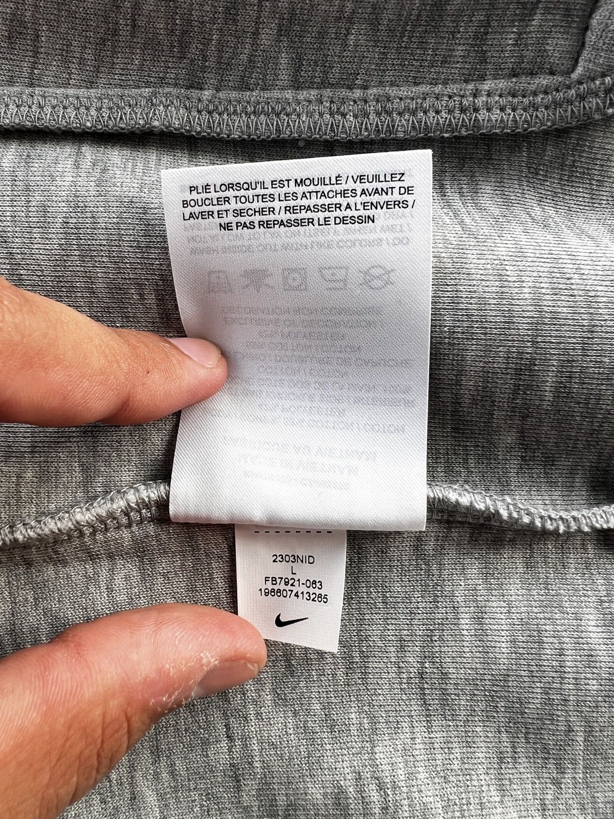 Nike Nike Sportswear "Tech Fleece" Windrunner Full-Zip Hoodie Size US L / EU 52-54 / 3 - 7 Thumbnail