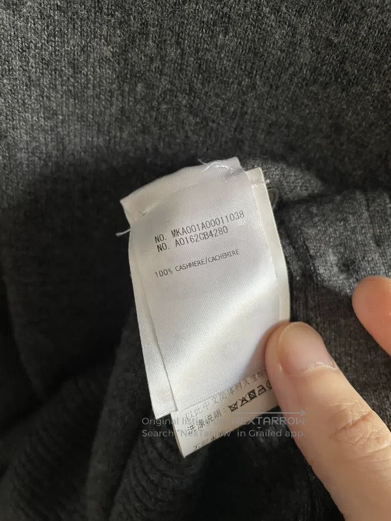 Thom Browne Thom Browne Gray cashmere sweater Size US L / EU 52-54 / 3 - 4 Thumbnail