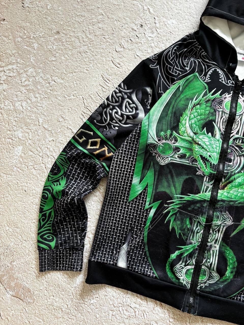 Christian Audigier × Ed Hardy × Vintage Vintage Ed Hardy by Christian Audigier style hoodie Size US L / EU 52-54 / 3 - 3 Thumbnail