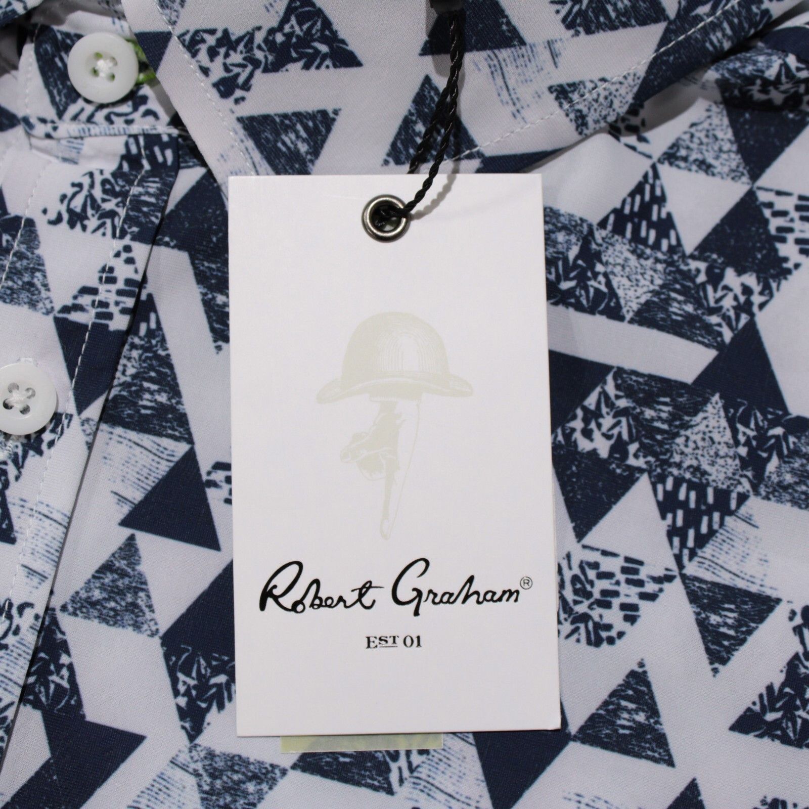 Robert Graham Robert Graham New with tags Shirt Size L US In Blue Size US L / EU 52-54 / 3 - 2 Thumbnail