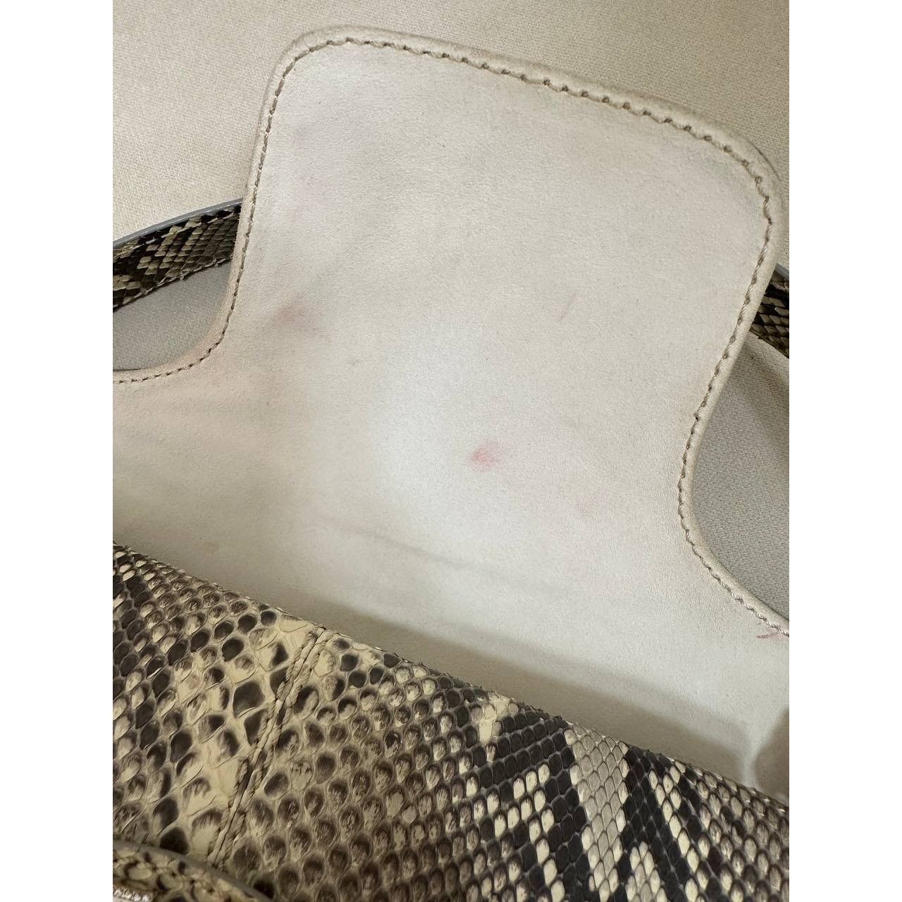 Valentino Vintage Valentino Garavani Python Shoulder Bag Size ONE SIZE - 6 Thumbnail