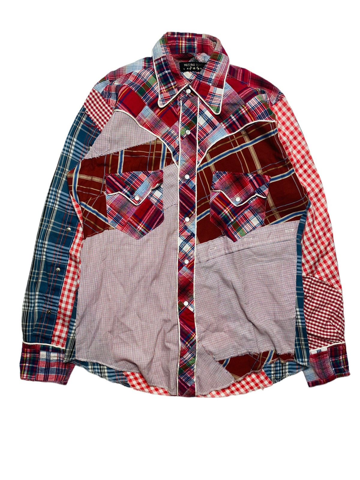Cowboy Equipment 2000s Mustang Ranch - Rebuild Western Button Shirt Size US M / EU 48-50 / 2 - 7 Thumbnail