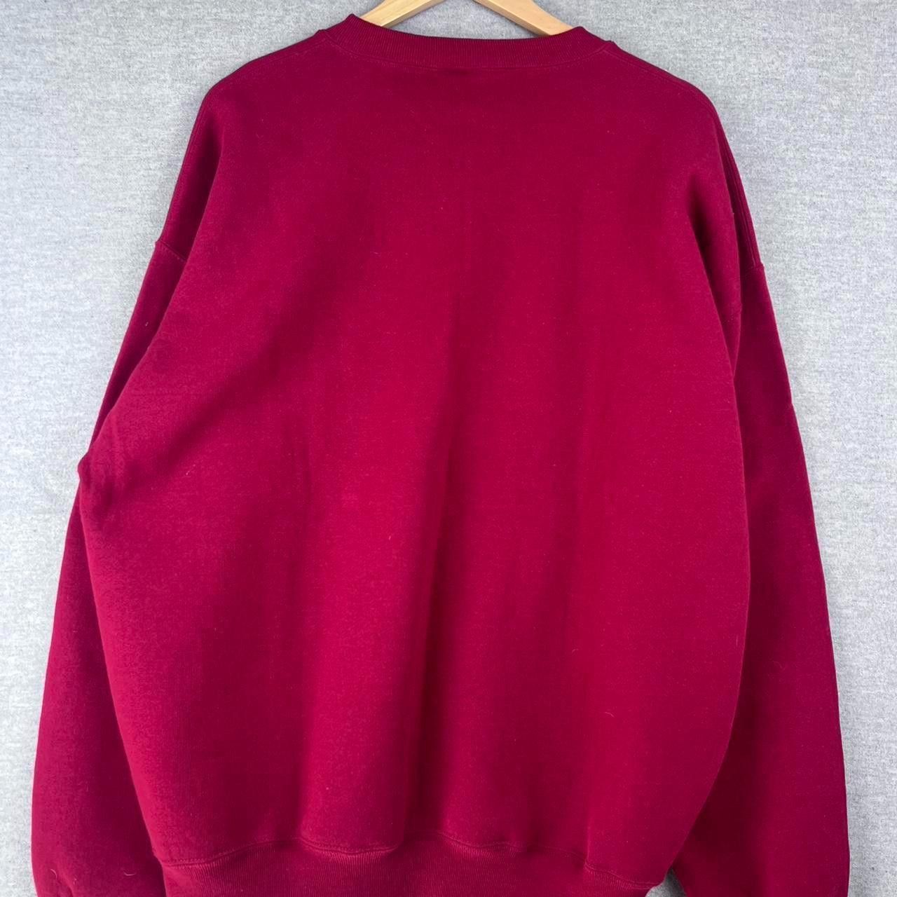 Russell Athletic vintage 90s y2k russell atheltic crewneck red nwt XL Size US XL / EU 56 / 4 - 3 Thumbnail