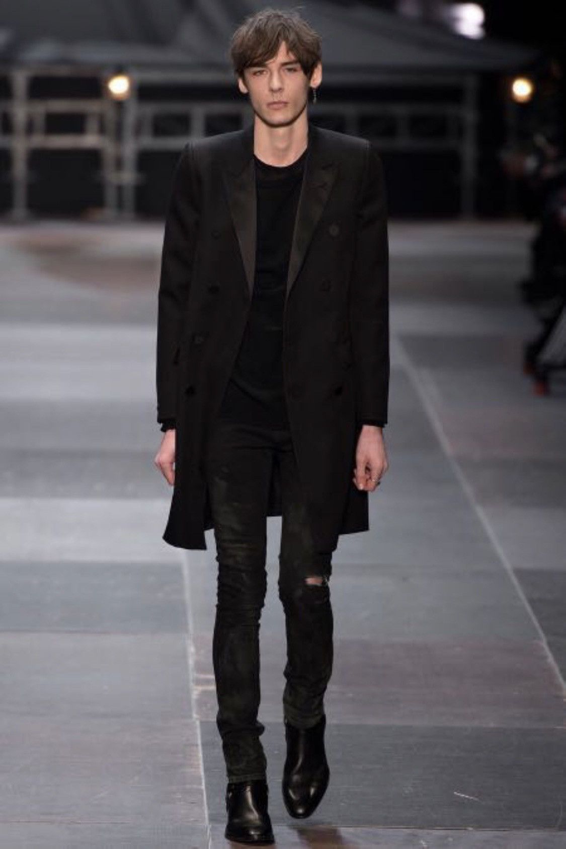 Saint Laurent Paris Saint Laurent Paris 13FW Tie-dye effect Denim Jeans Size US 30 / EU 46 - 1 Thumbnail