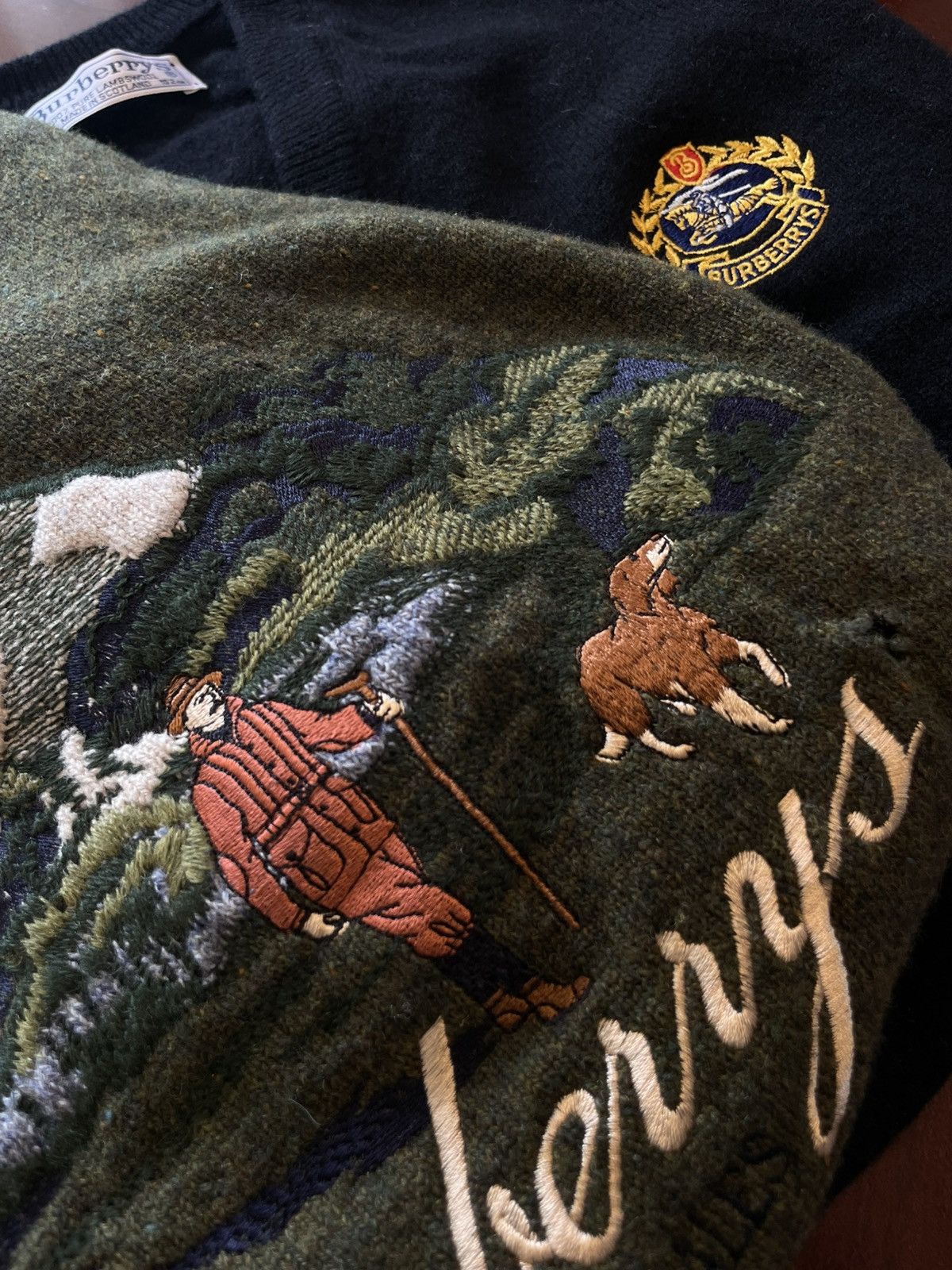 Burberry Burberry “Over Hills And Dales” Lambswool Sweater Size US L / EU 52-54 / 3 - 10 Thumbnail