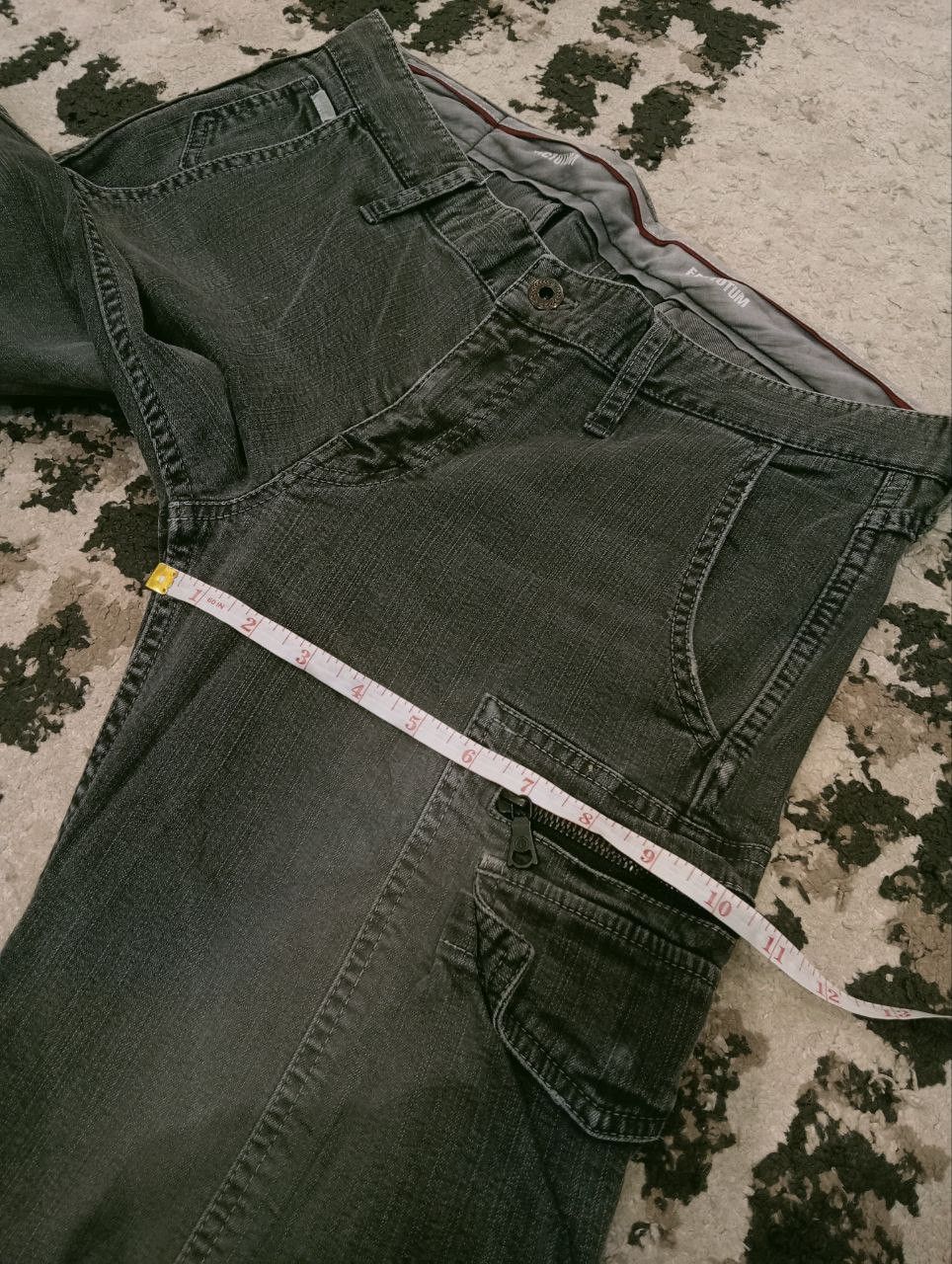 FACTOTUM JAPANESE FACTOTUM MULTIPOCKET CARGO JEANS PANTS Size US 31 - 18 Thumbnail