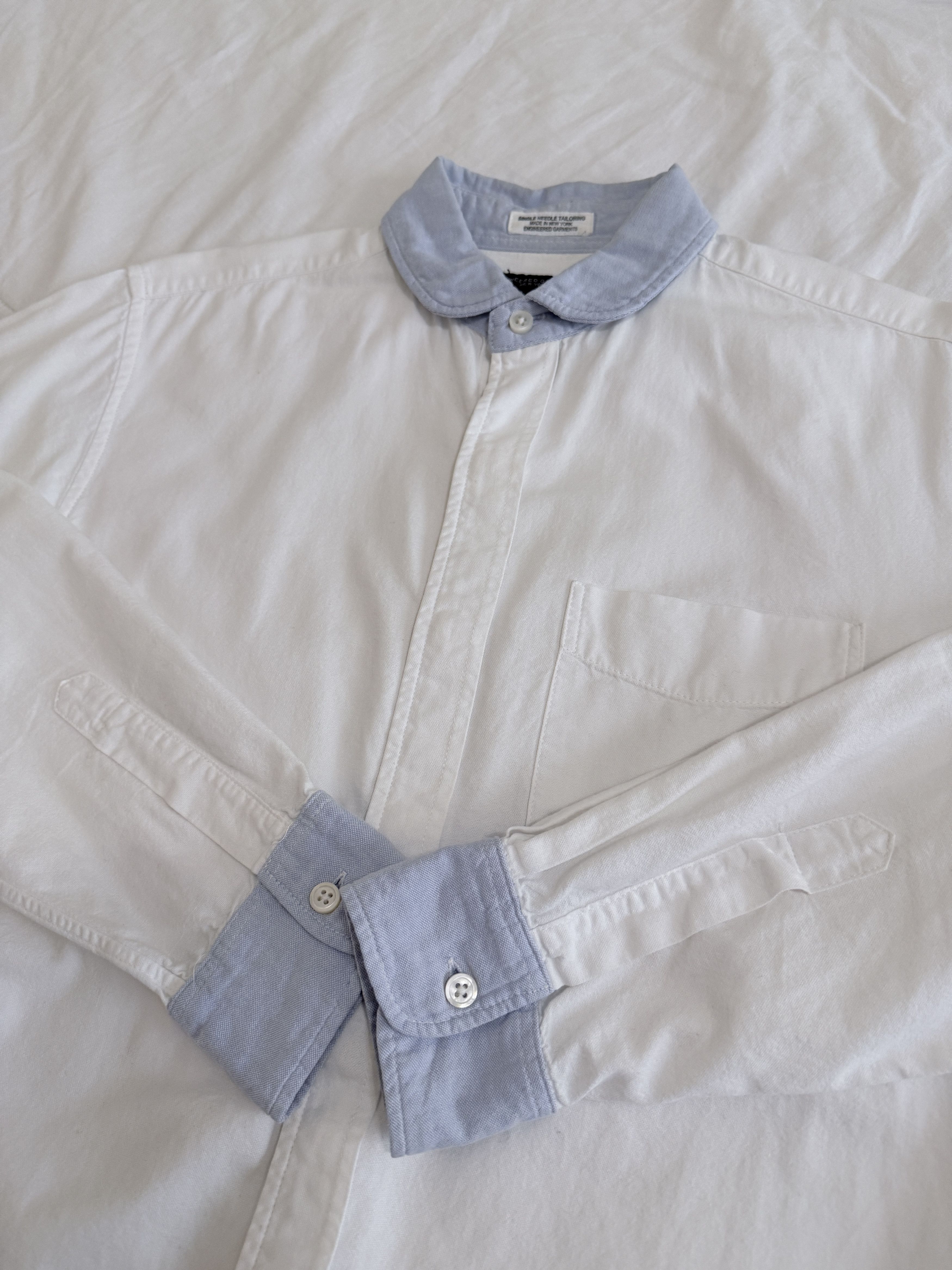 Engineered Garments Engineered Garments Rounded Collar Shirt Size US S / EU 44-46 / 1 - 1 Thumbnail