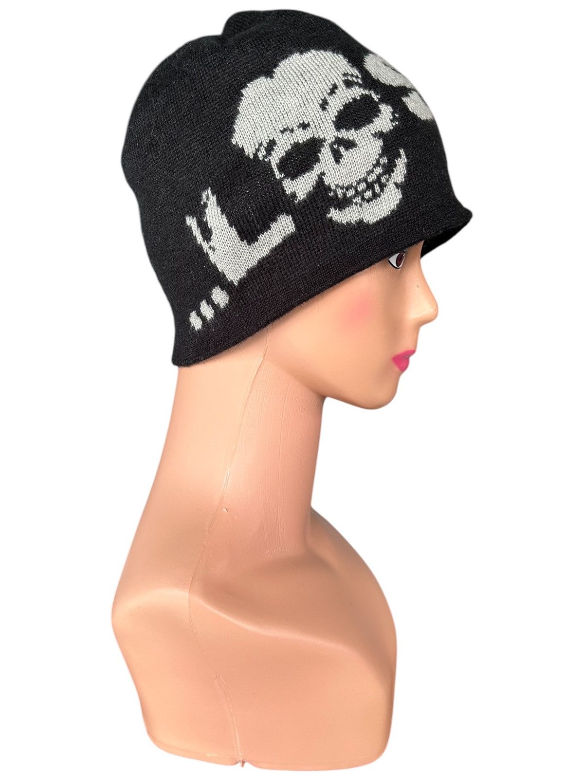 Japanese Brand × Kapital × Vintage LOST Skull Beanie Hats snowcap Size ONE SIZE - 1 Thumbnail
