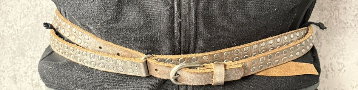 Zadig & Voltaire Zadig & Voltaire Studded Leather Wrap Belt Brown T2 Archive Size ONE SIZE - 10 Thumbnail