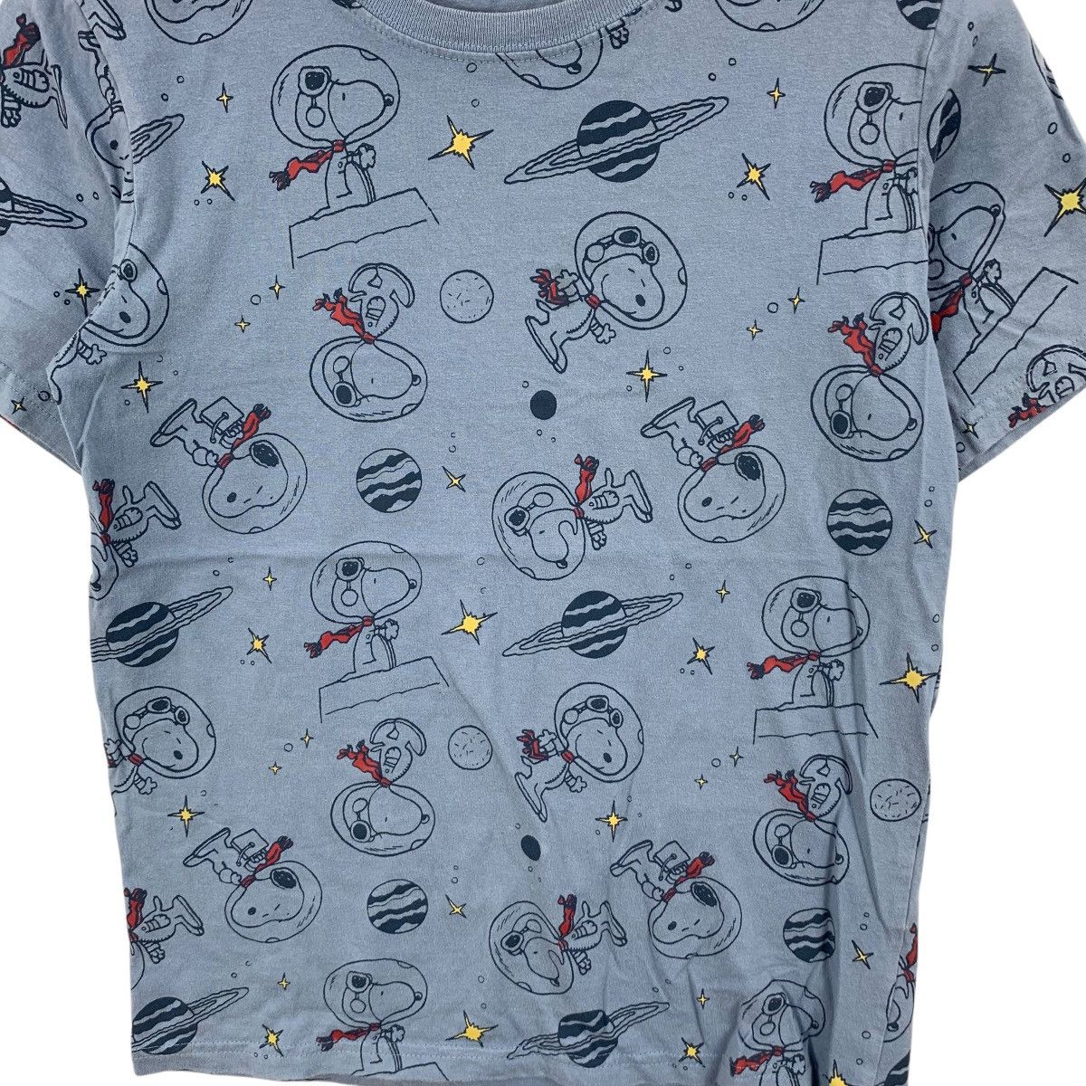 Peanuts PEANUTS SNOOPY AEROSPACE Astronaut AOP Tee Shirt Top Size S / US 4 / IT 40 - 6 Thumbnail