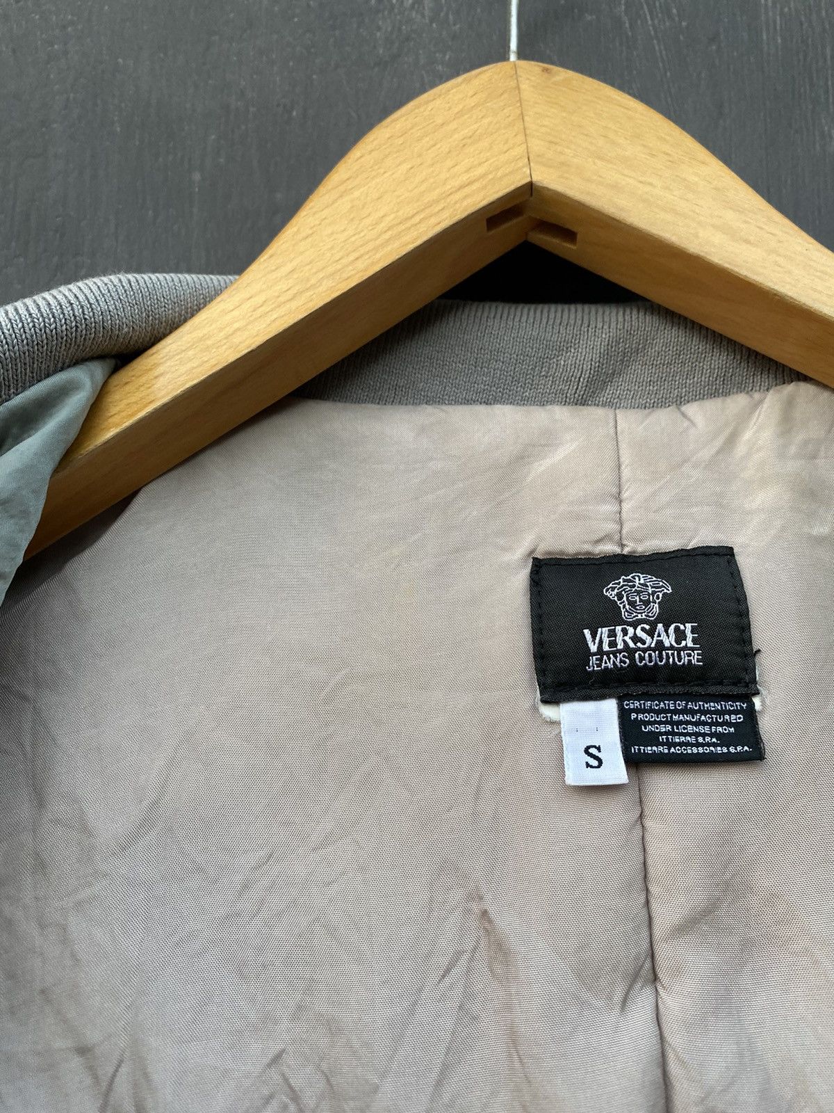 Versace Versace jeans couture metallic vintage jacket size S Size S / US 4 / IT 40 - 14 Thumbnail