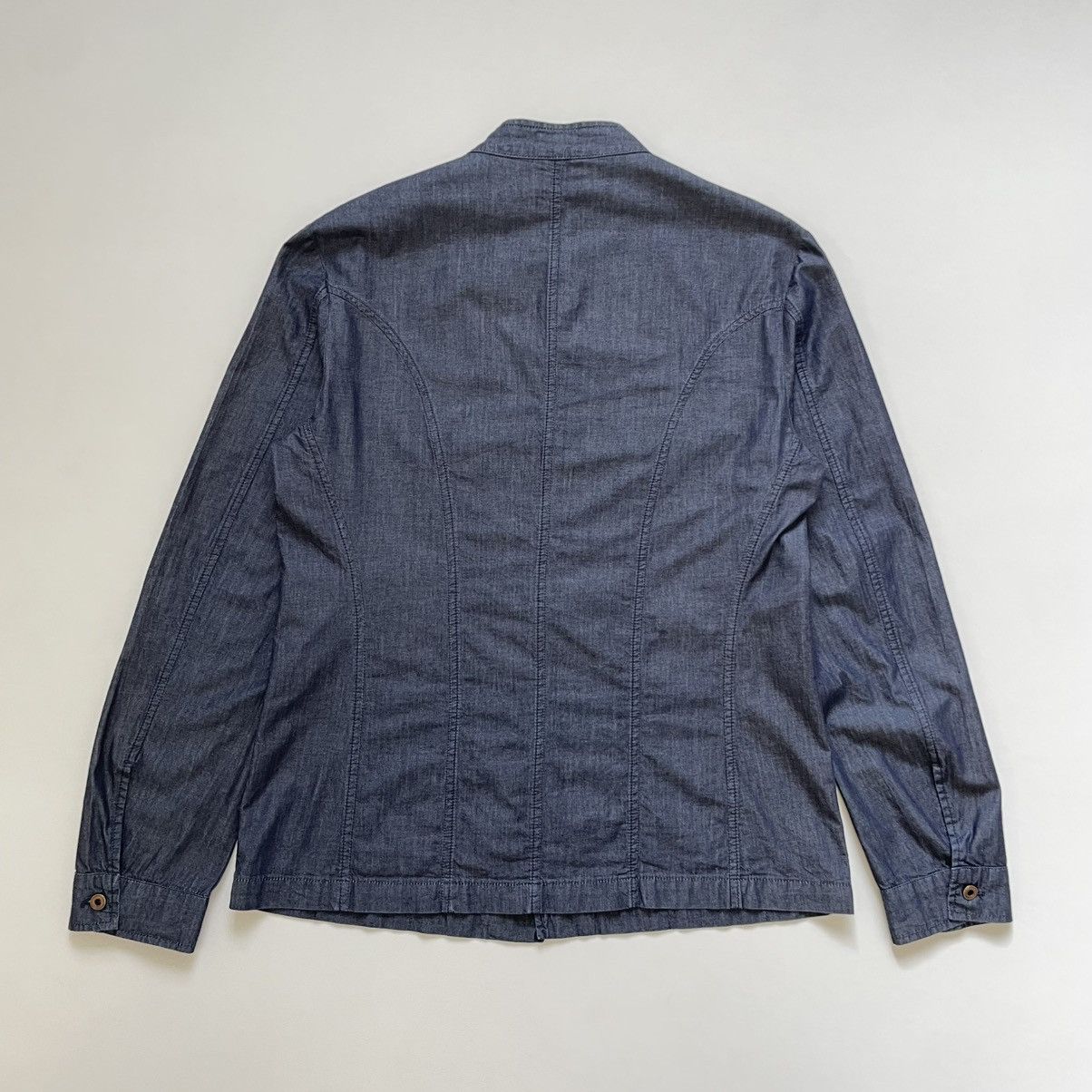 Miu Miu Mid 2000s Blue Denim ‘Western’ Over Shirt Size US M / EU 48-50 / 2 - 13 Thumbnail