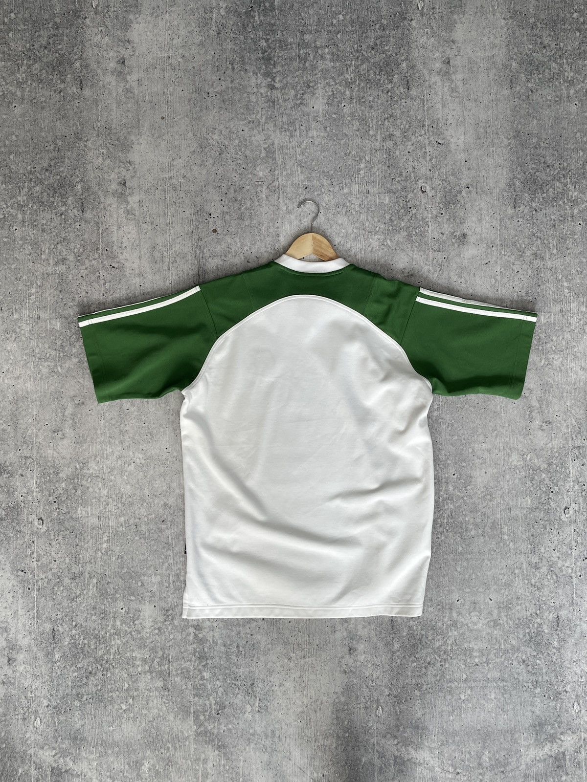 Adidas × Vintage Vintage 90s Polyester Adidas Equipment T-Shirt Size US M / EU 48-50 / 2 - 3 Thumbnail