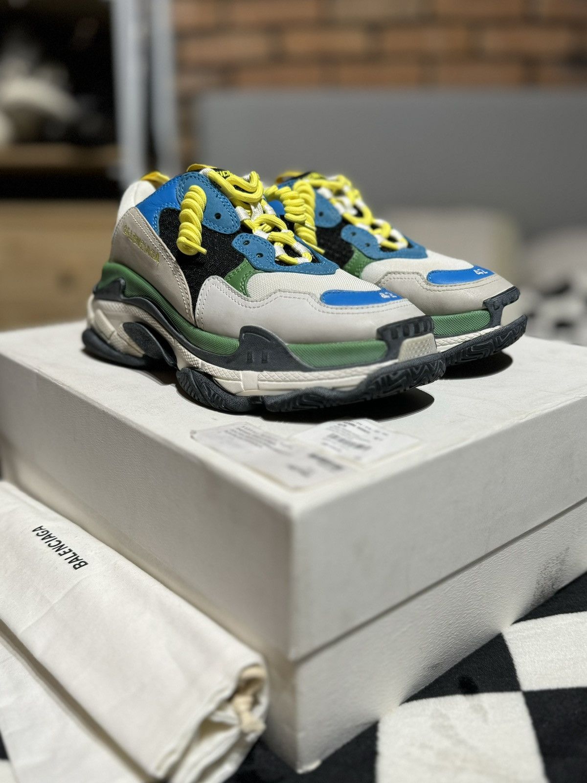 Balenciaga NEW OG TRIPLE S ORIGINAL 42 TRAINERS SNEAKERS SHOES Grailed