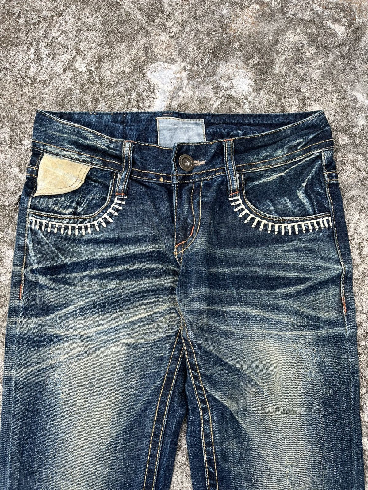 Hysteric Glamour Lolita yoshimoto nara flared jeans Size US 29 - 3 Thumbnail