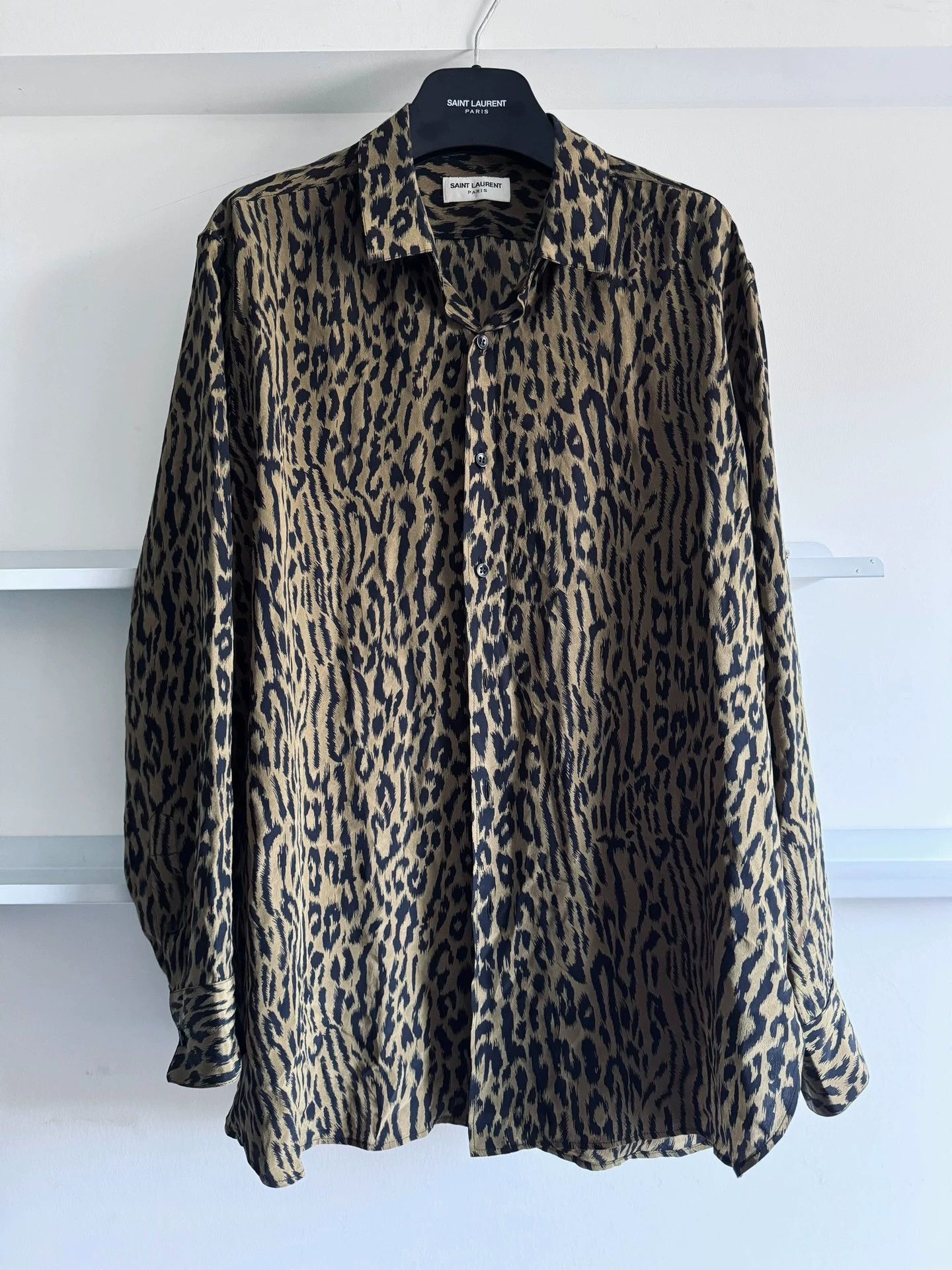 Hedi Slimane × Saint Laurent Paris Saint Laurent Paris FW21 Silk