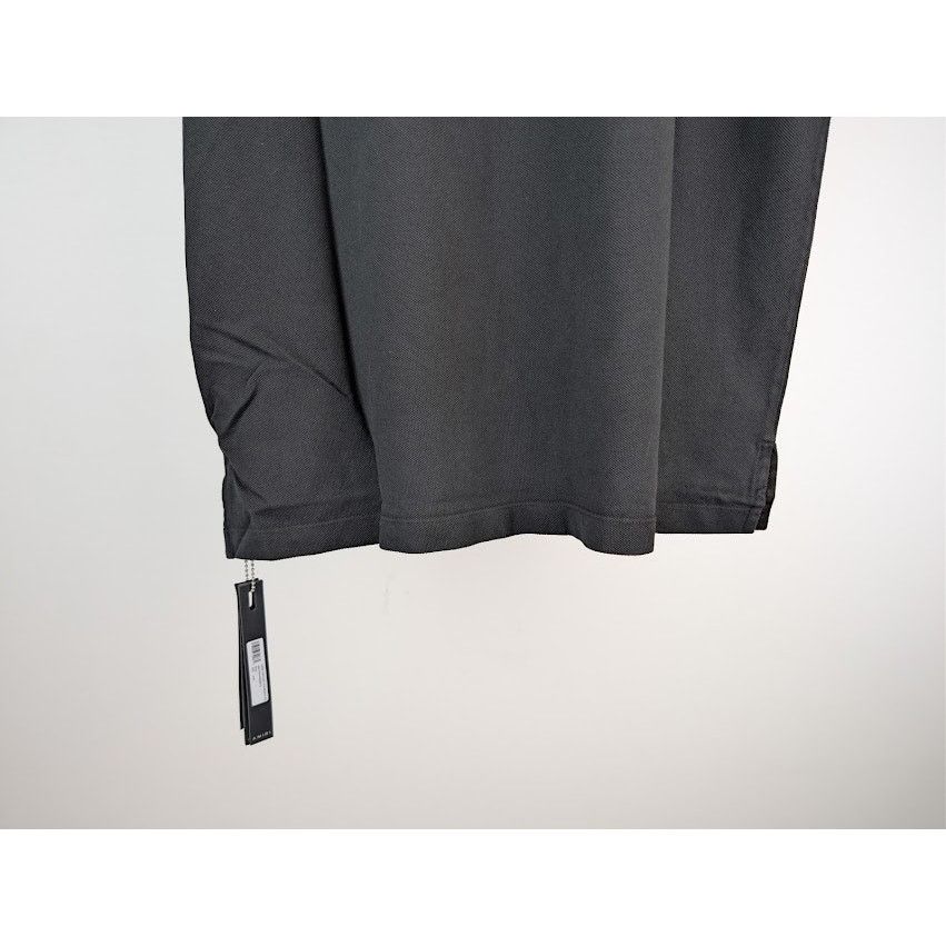 Amiri o1rshd1 Vintage Oversized Short-Sleeved Polo Shirt in Black Size US L / EU 52-54 / 3 - 13 Thumbnail