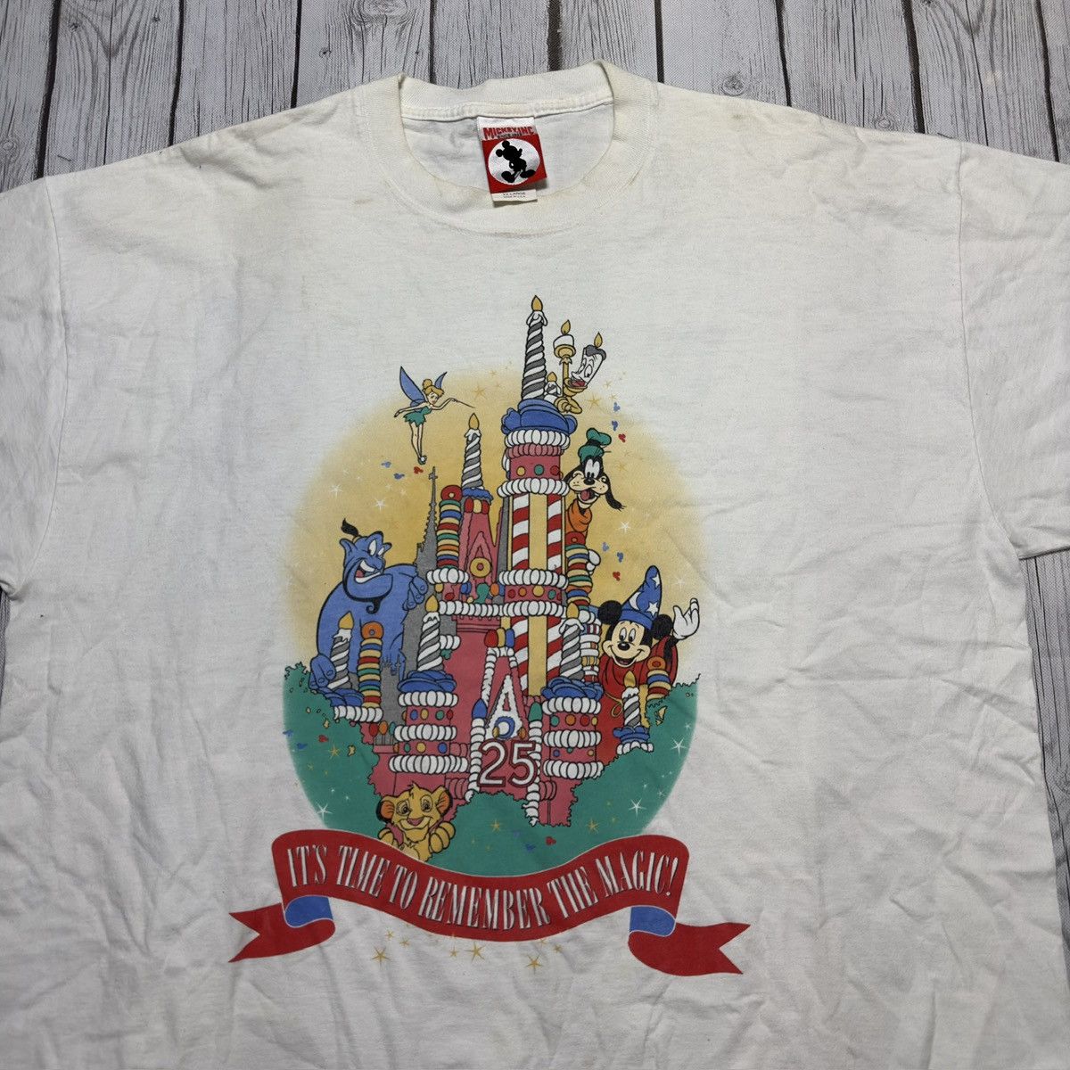 Disney × Mickey Inc × Vintage Vintage Disney World 25th Anniversary tee Size US XXL / EU 58 / 5 - 3 Thumbnail