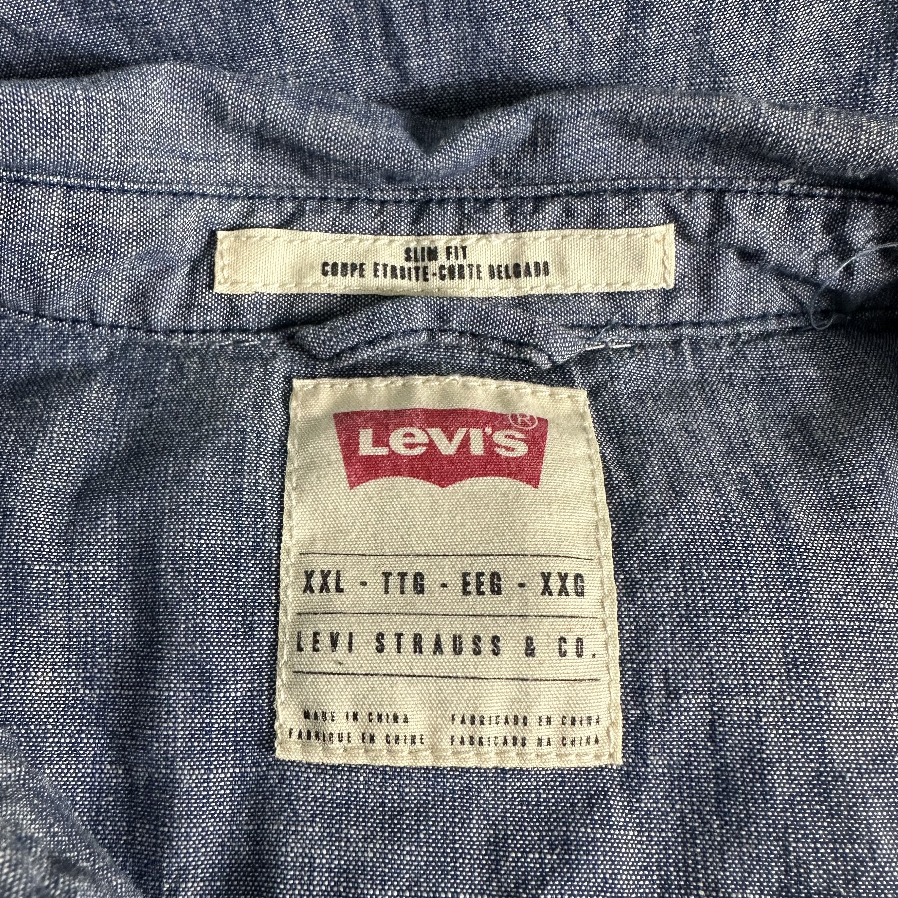 Levi's 🔥RARE🔥Vintage Levi's Sawtooth Western Diamond Button Shirt Size US XXL / EU 58 / 5 - 6 Thumbnail