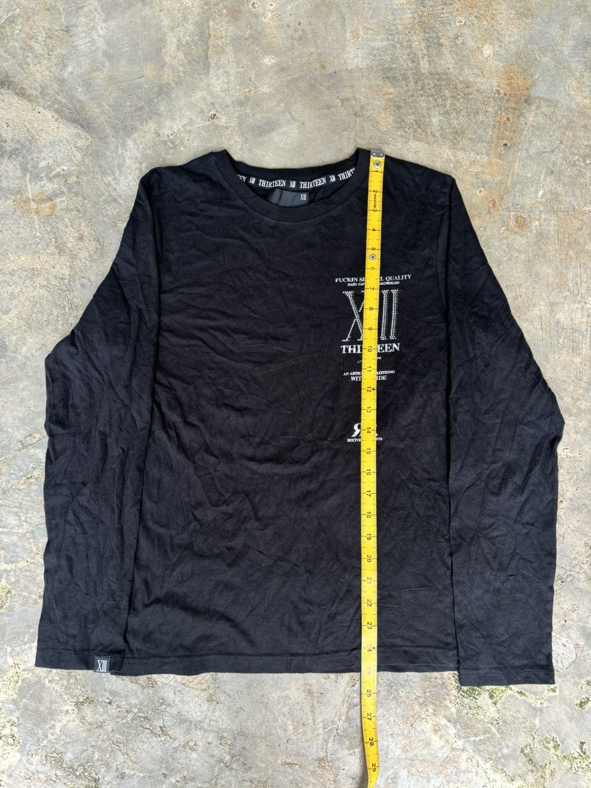 Other Y2k Thirteen Japan Xlll Longsleeve Size US M / EU 48-50 / 2 - 12 Thumbnail