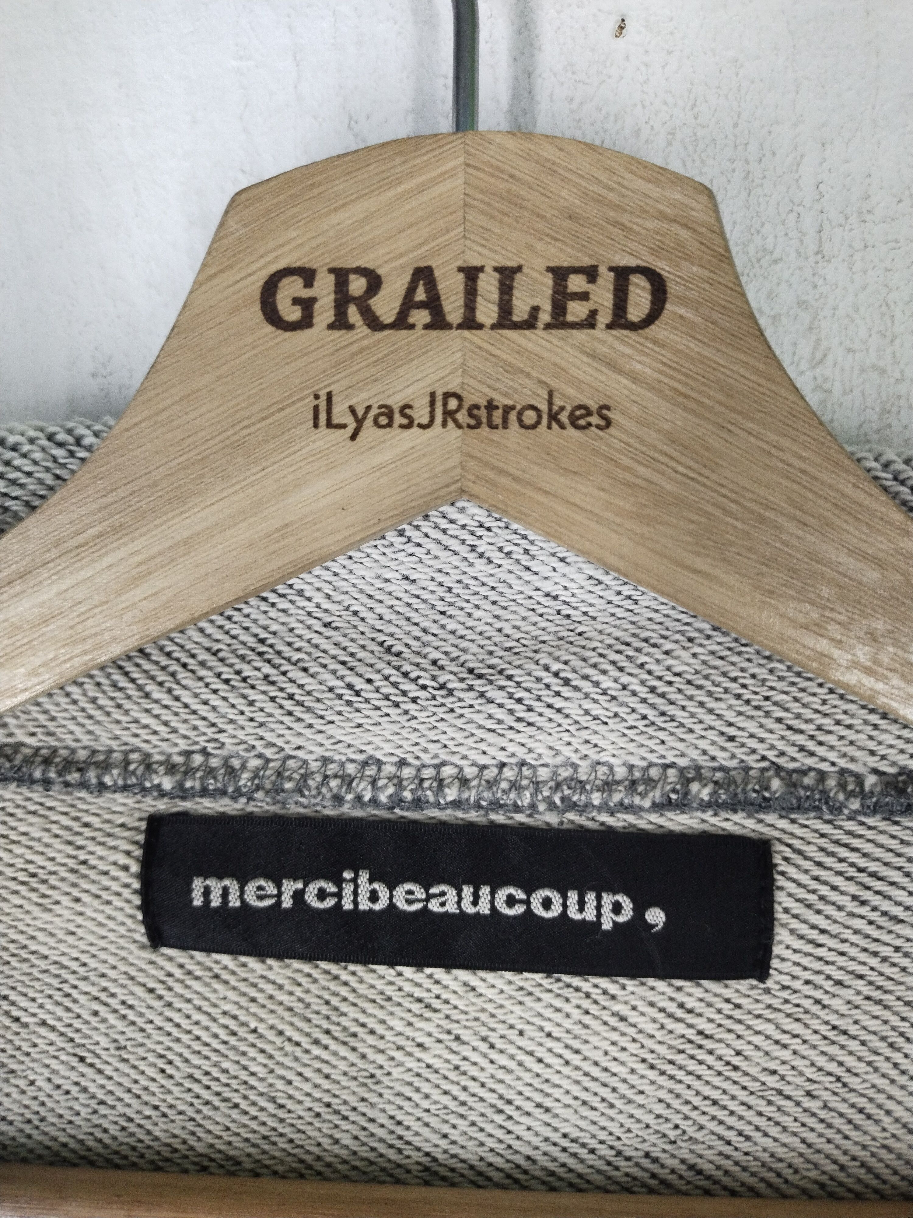Issey Miyake × Japanese Brand × mercibeaucoup Vintage Mercibeaucoup Hoodie Size L / US 10 / IT 46 - 13 Thumbnail