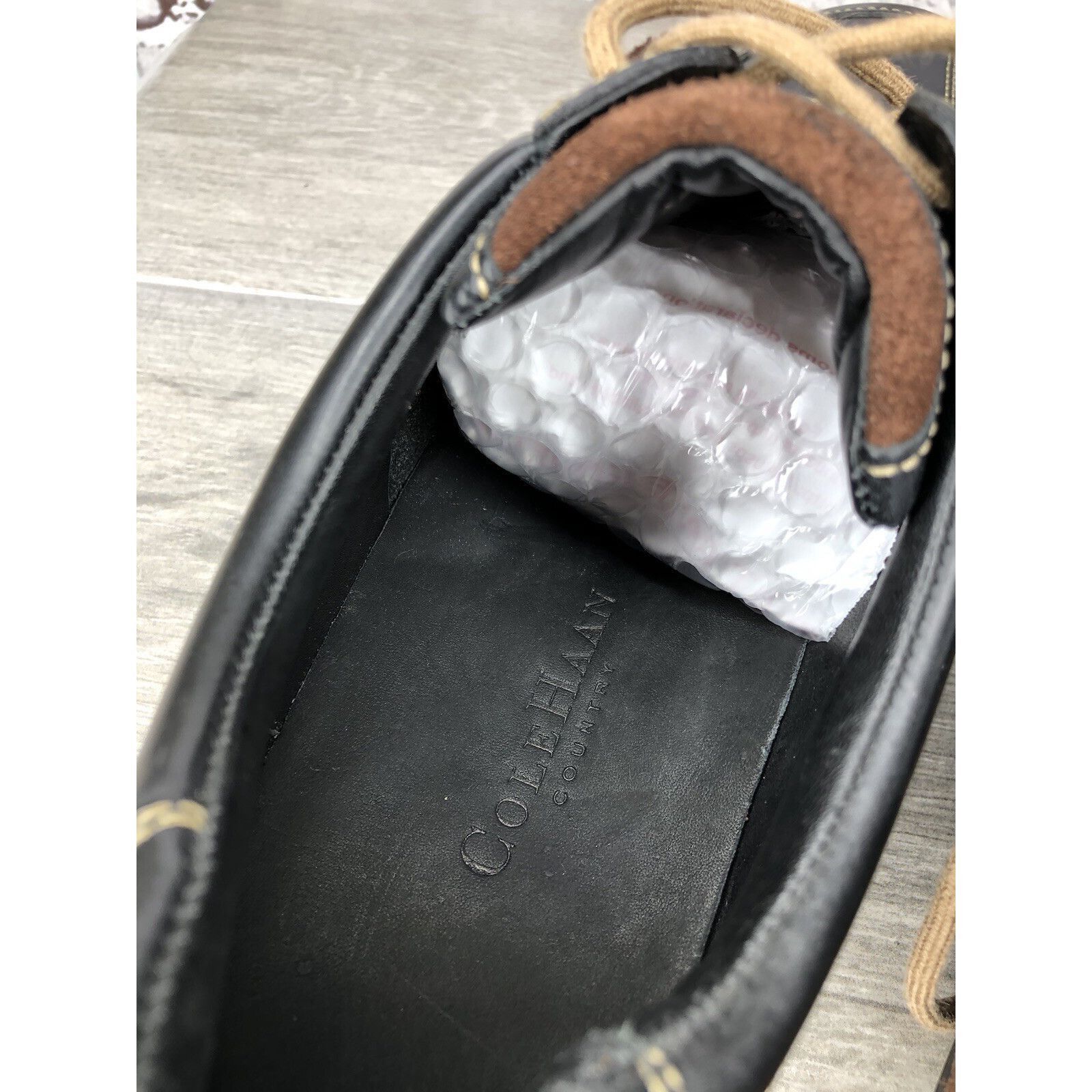 Cole Haan Cole Haan Country Black Brown Leather Vibram Soles Oxfords M Size US 11 / EU 44 - 12 Thumbnail