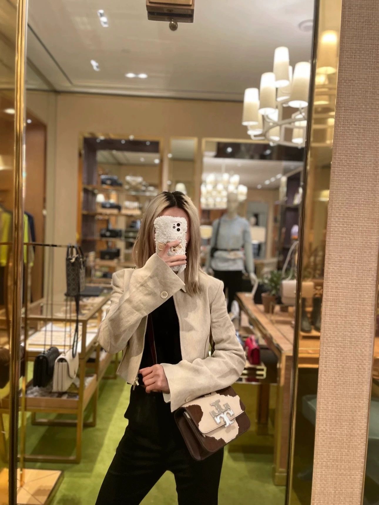 Tory Burch TORY BURCH Eleanor Cream Small Crossbody Size ONE SIZE - 9 Thumbnail