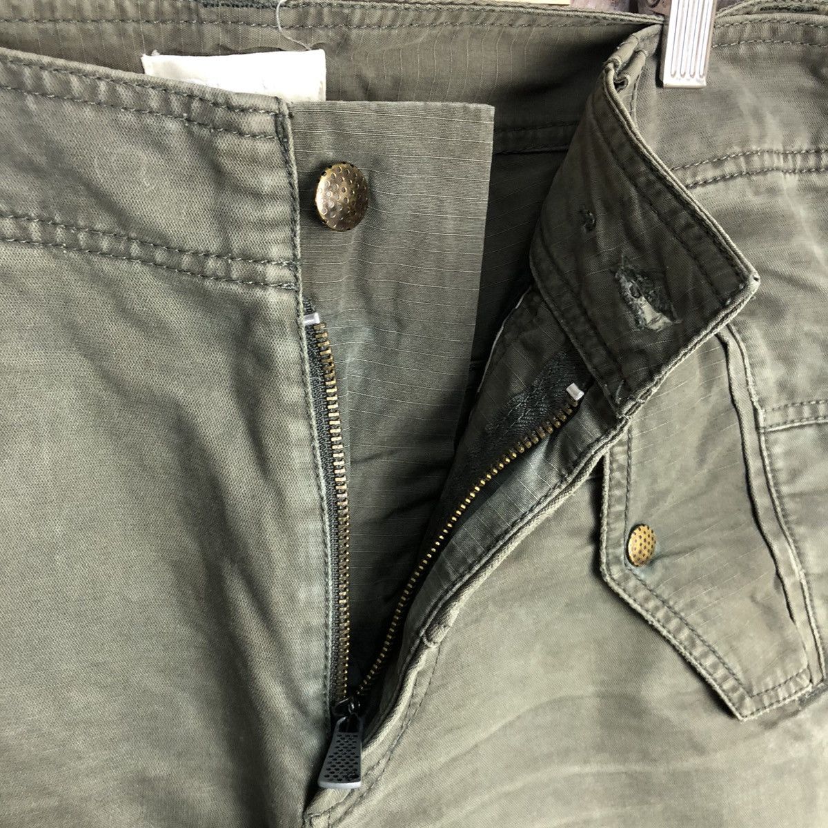 Diesel Diesel Green Cargo Multipocket Pants #A353 Size US 31 - 15 Thumbnail